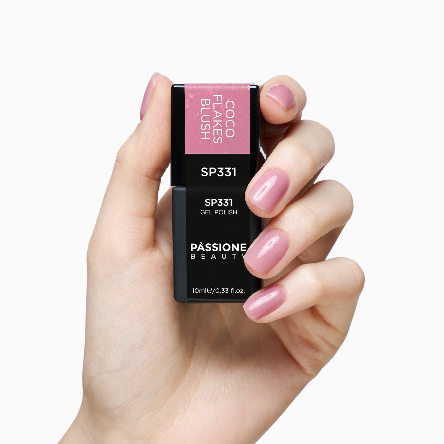 Gel Nail Polish SP331 Coco Flakes Blush detail