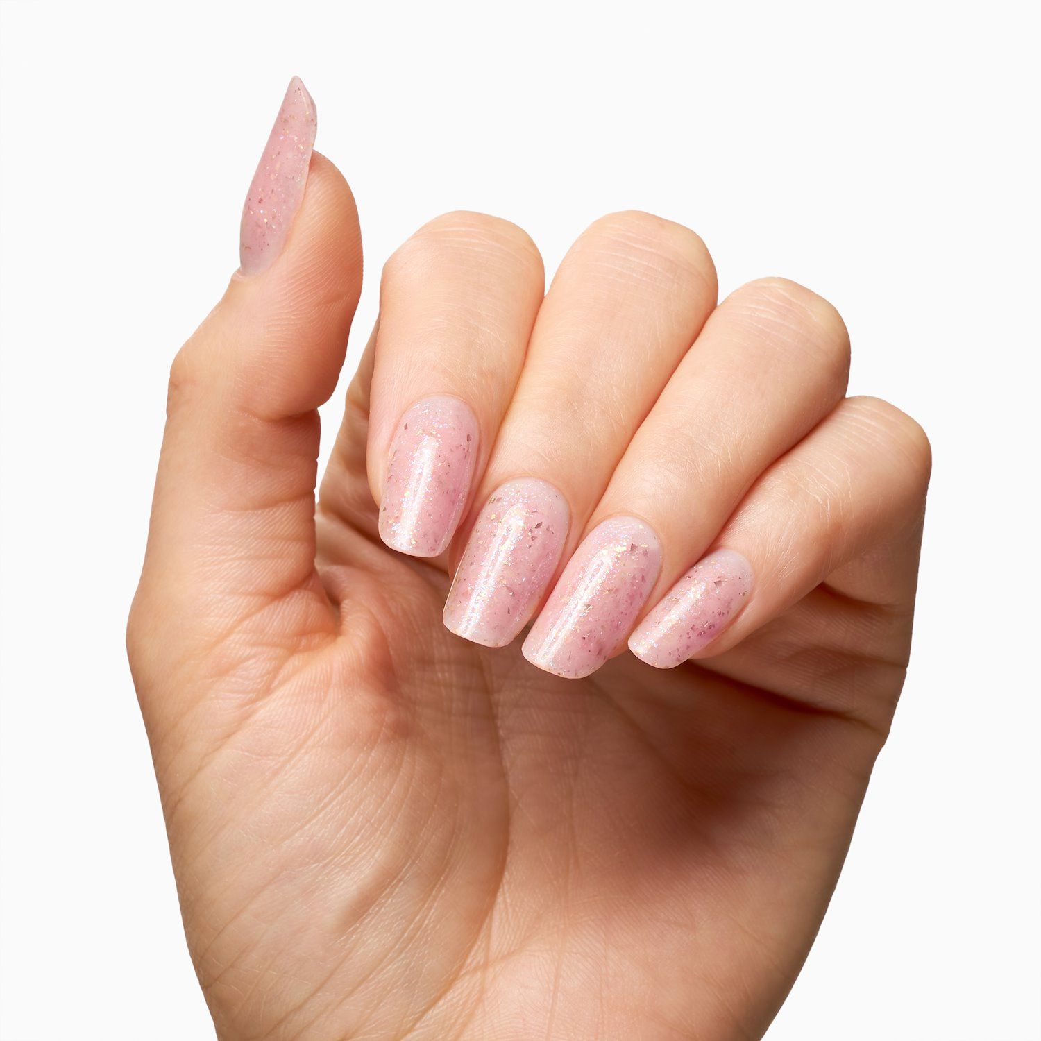 Gel de construction Marble Quartz Rose Flakes - 15 ml détail