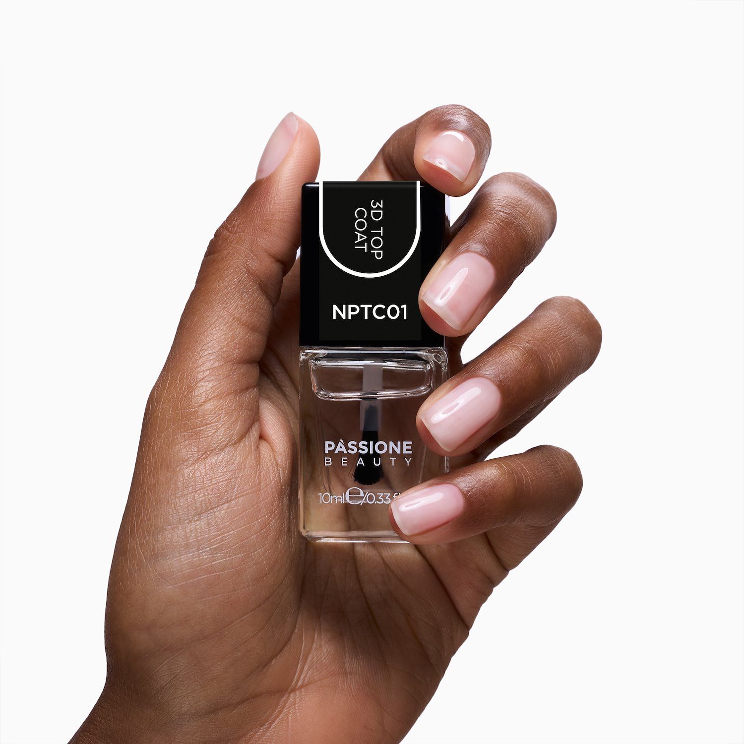 Top Coat 3D 10 ml - Top coat vernis effet gel 3D - détail 1