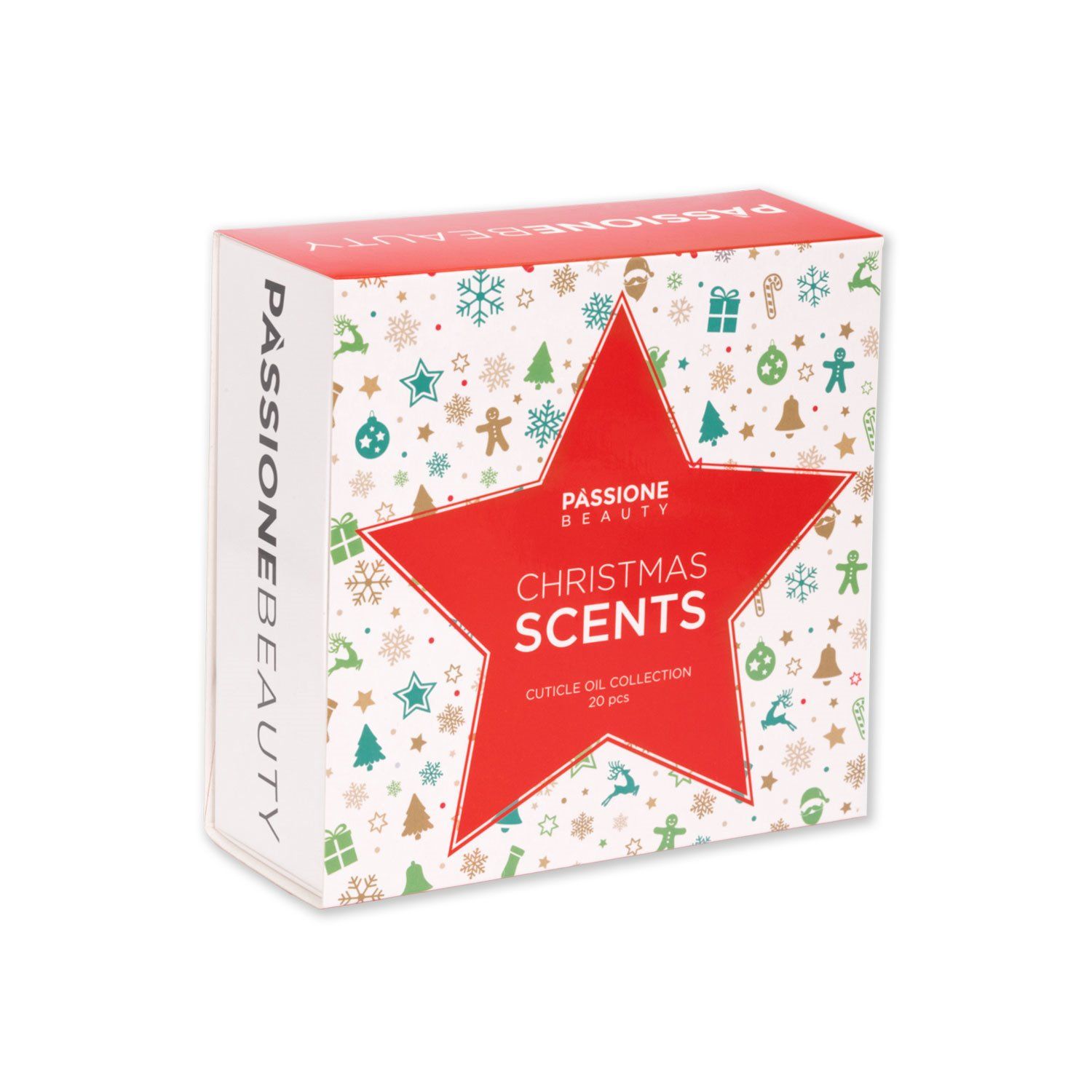 Kit Christmas Scents - 20 mini aceites para cutículas  detalle