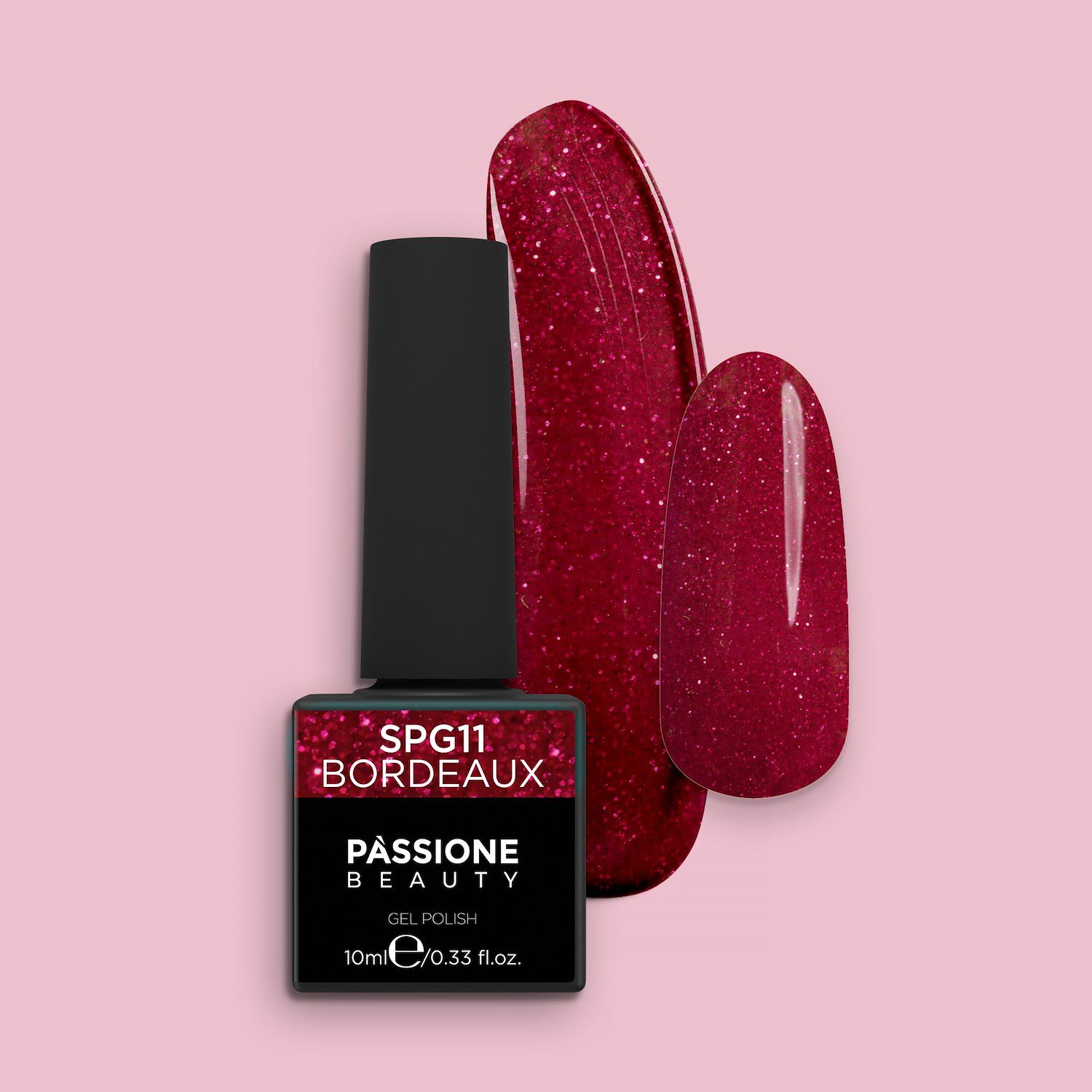 Vernis semi-permanent SPG11 Bordeaux