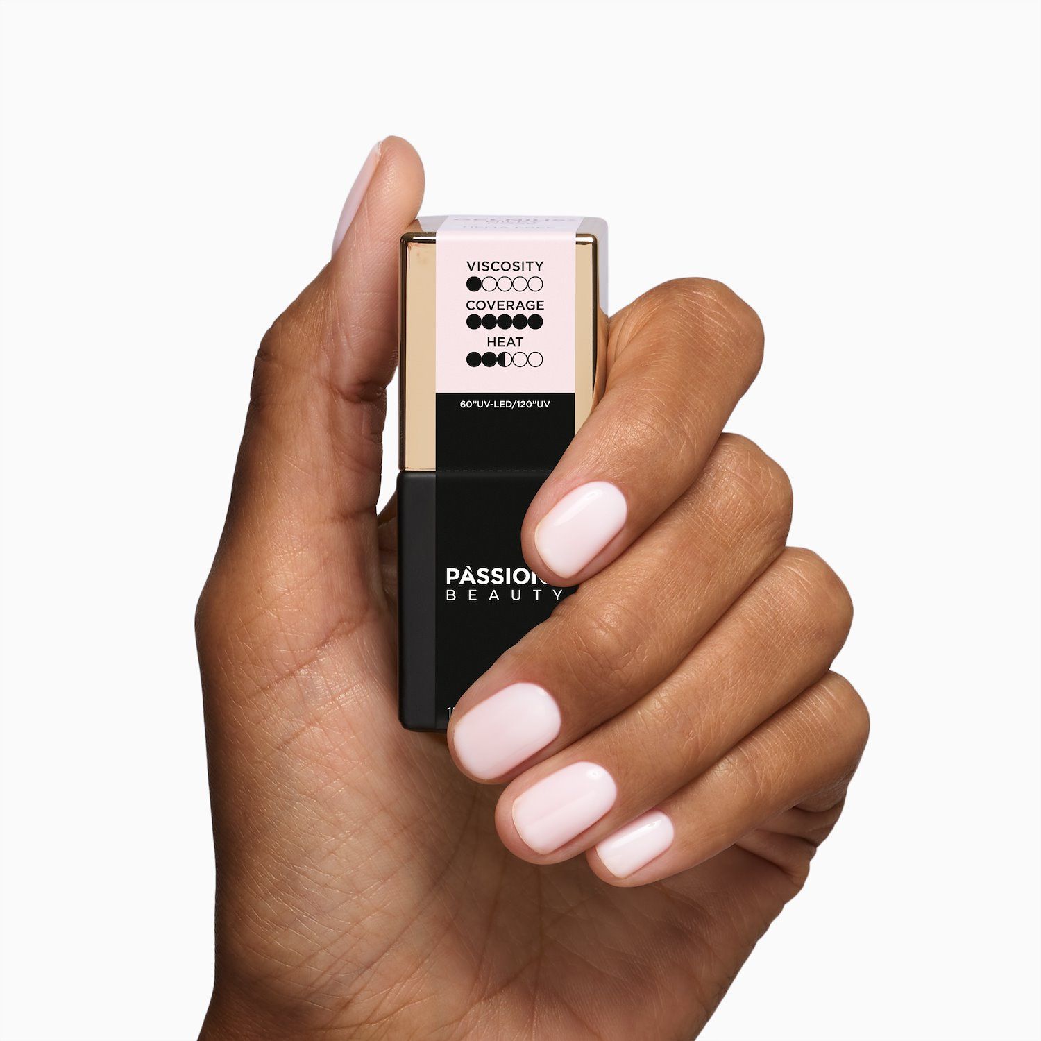 GELNIUS® Milky Rose 15 ml - Gel constructor 2 en 1 de baja viscosidad rosa blanco - detalle 2
