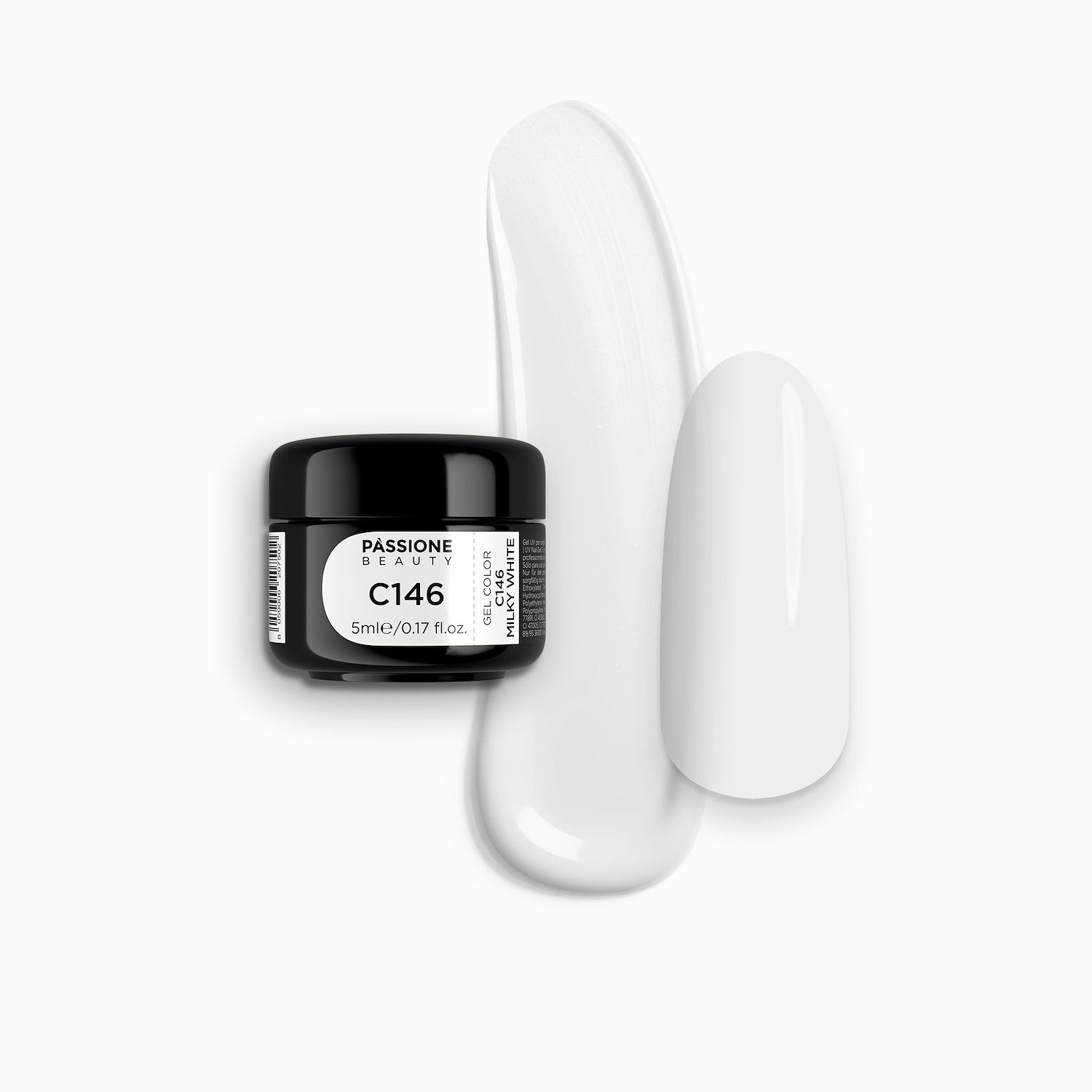 Gel couleur C146 Milky White