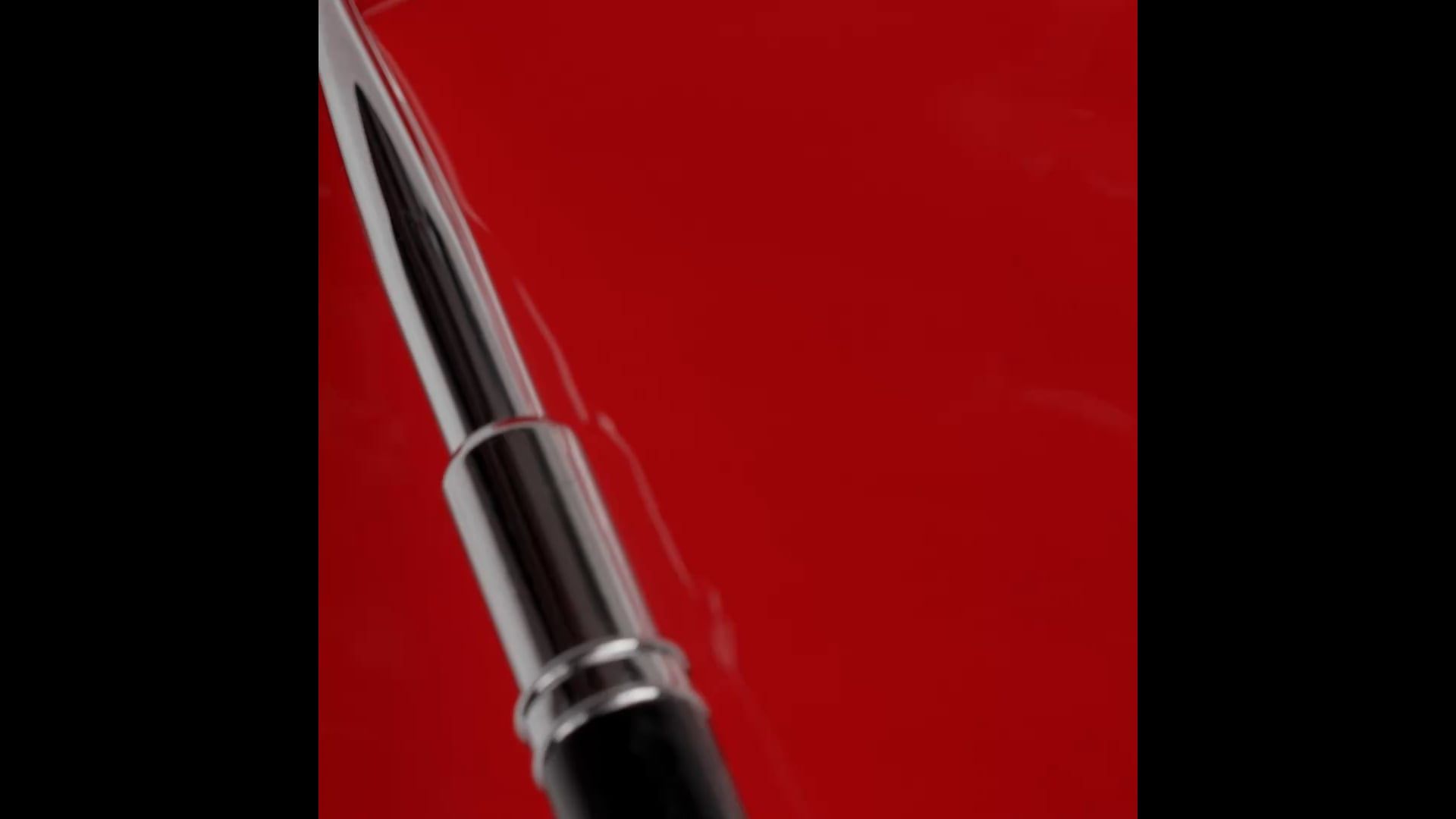 Application of Gel Nail Polish GP49 Lipstick 