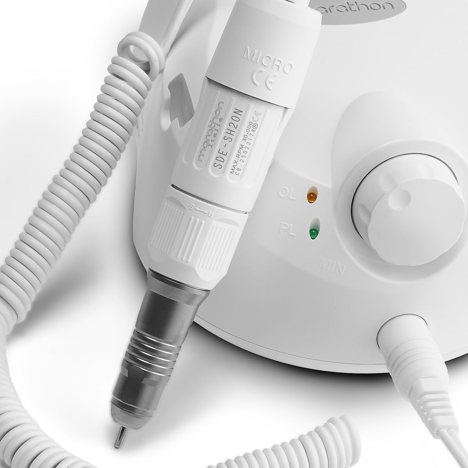 Fresa Marathon Champion 4 con manipolo Sh20N dettaglio