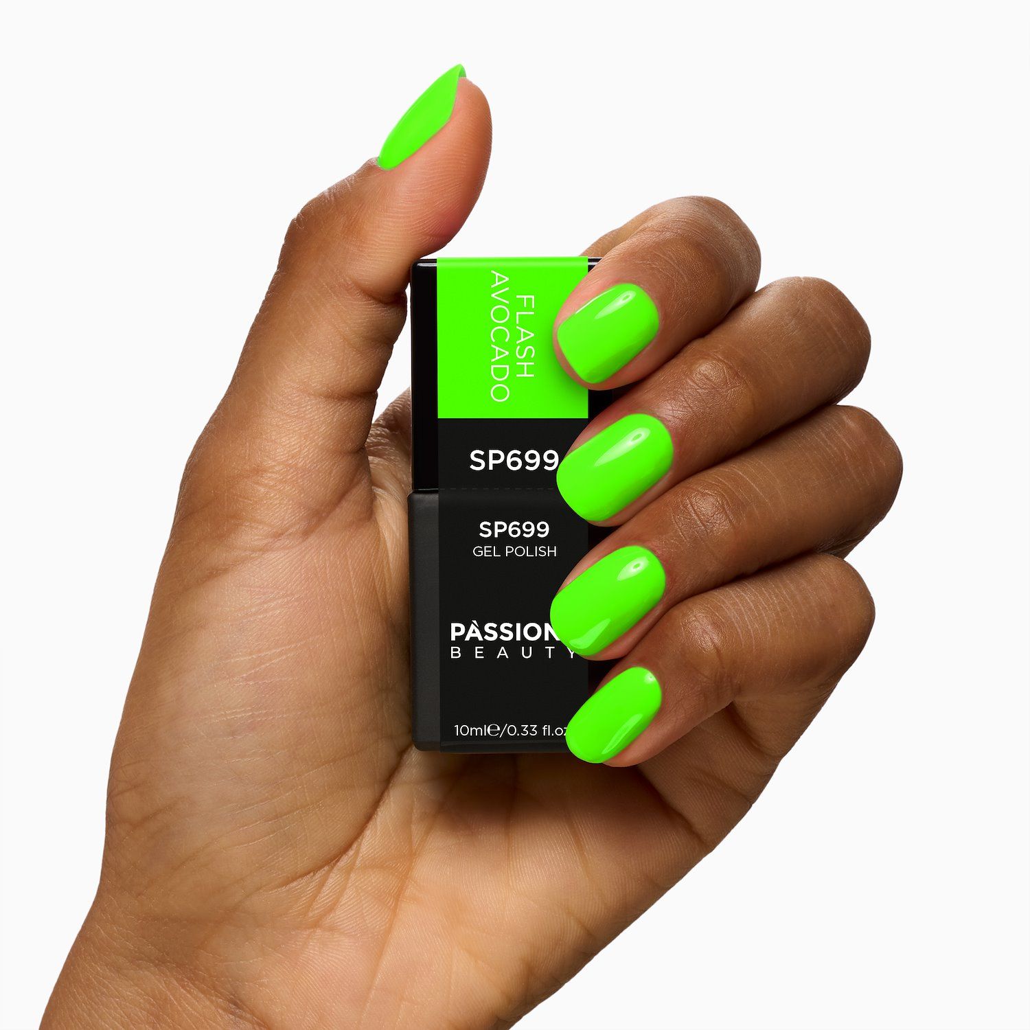 Vernis semi-permanent SP699 Flash Avocado - Vernis semi-permanent vert fluo - détail 2