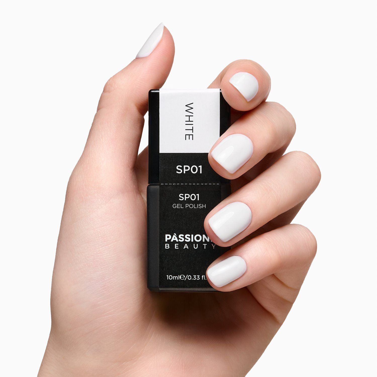 Gel Nail Polish GP01 White  detail