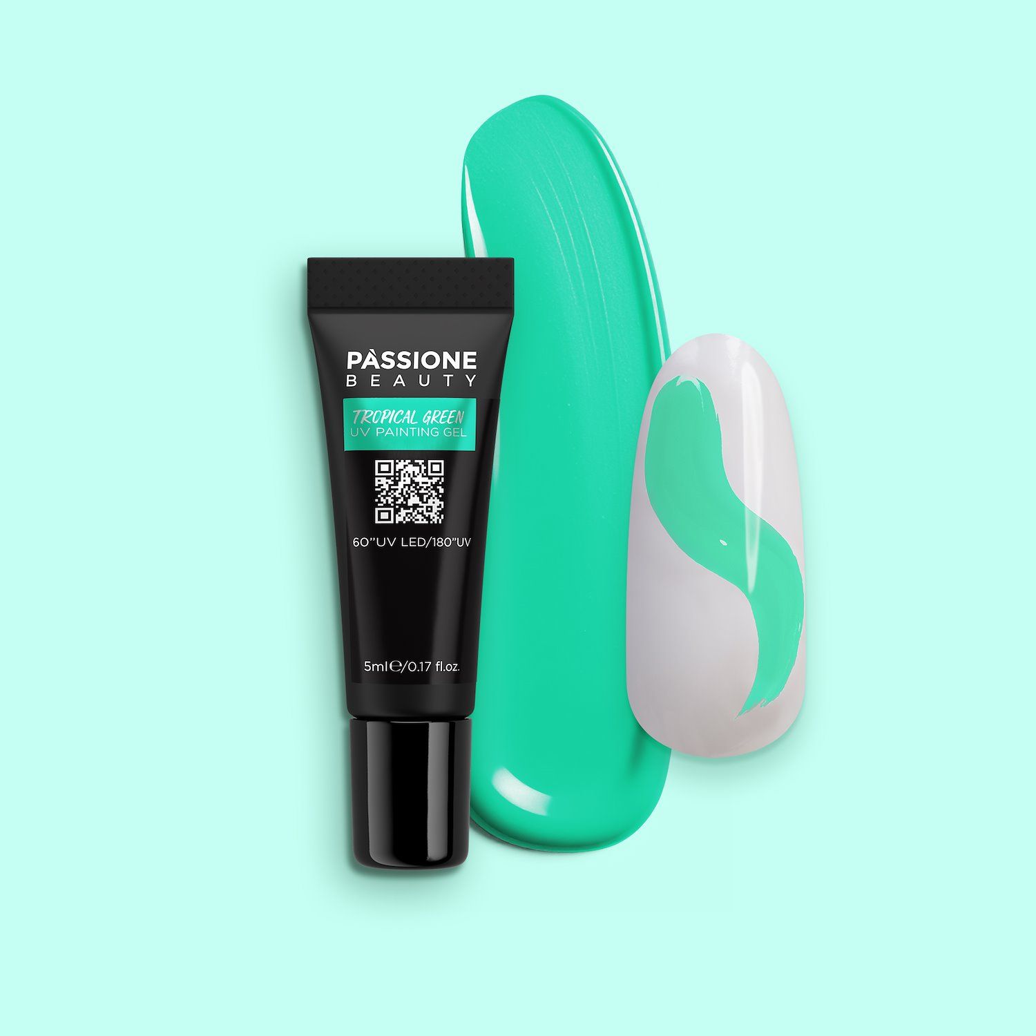 Tropical Green UV Painting Gel