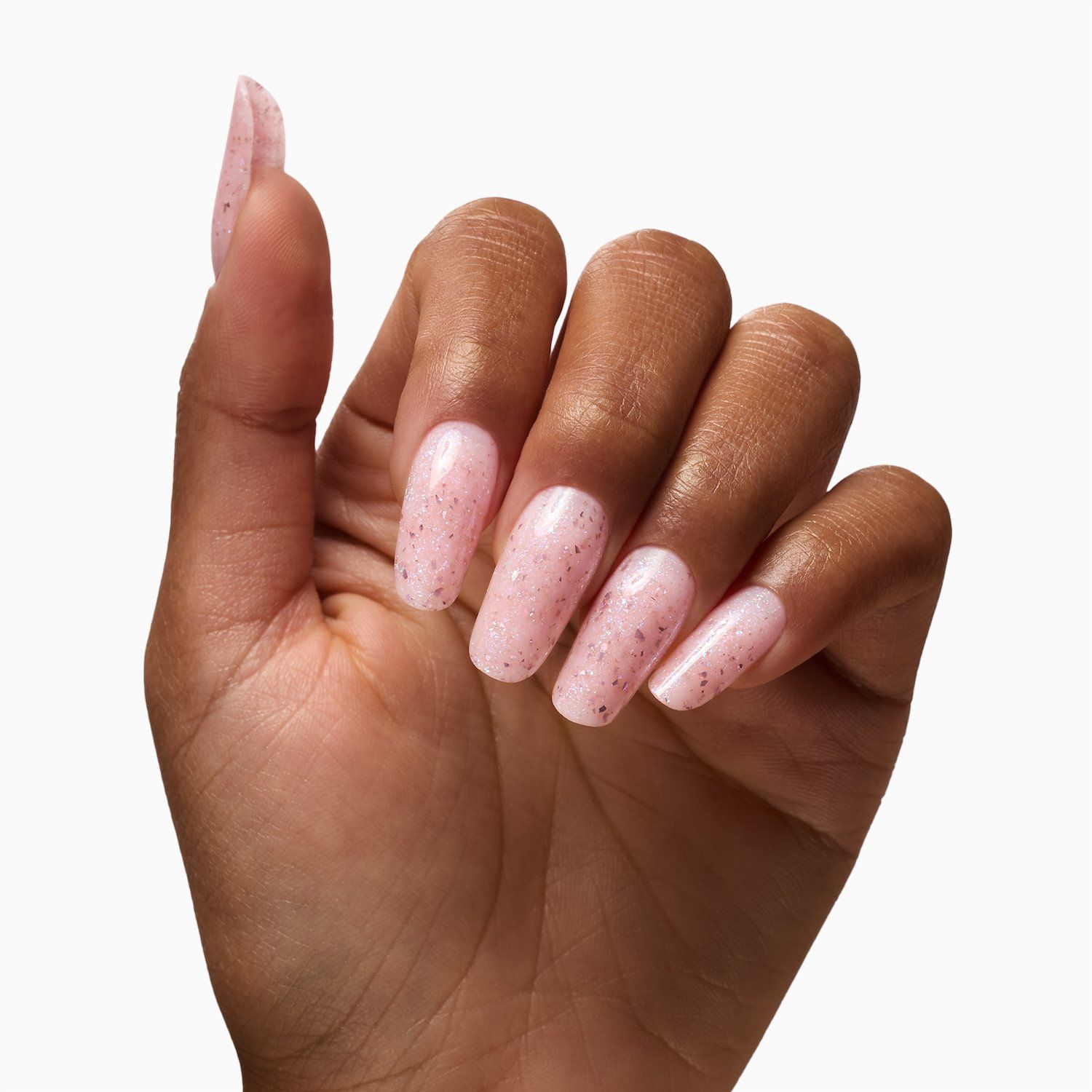 Gel constructor Marble Quartz Rose Flakes - 15ml - Gel constructor con purpurina para coberturas y reconstrucciones - detalle 2