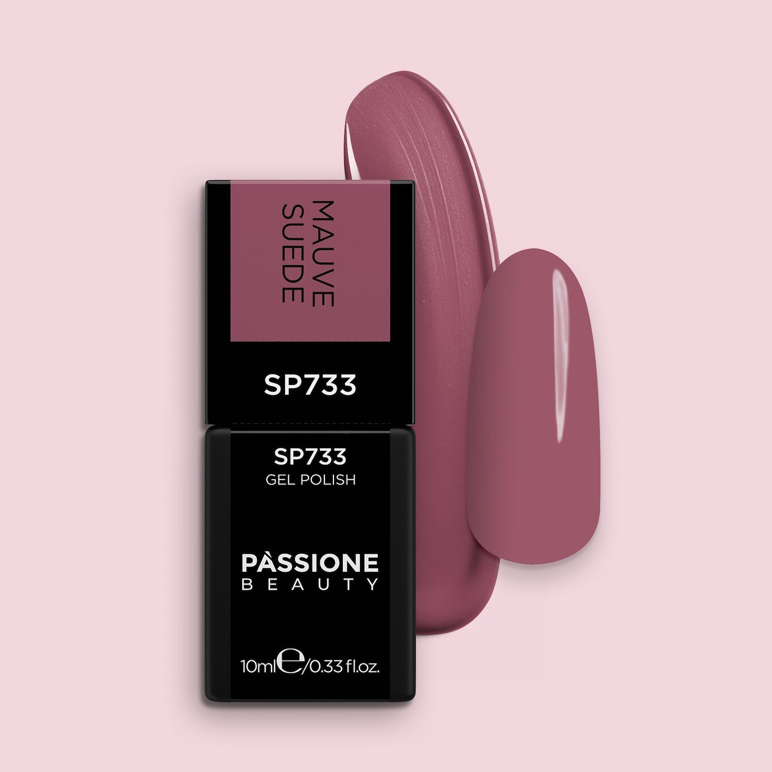 Gel Nail Polish SP733 Mauve Suede