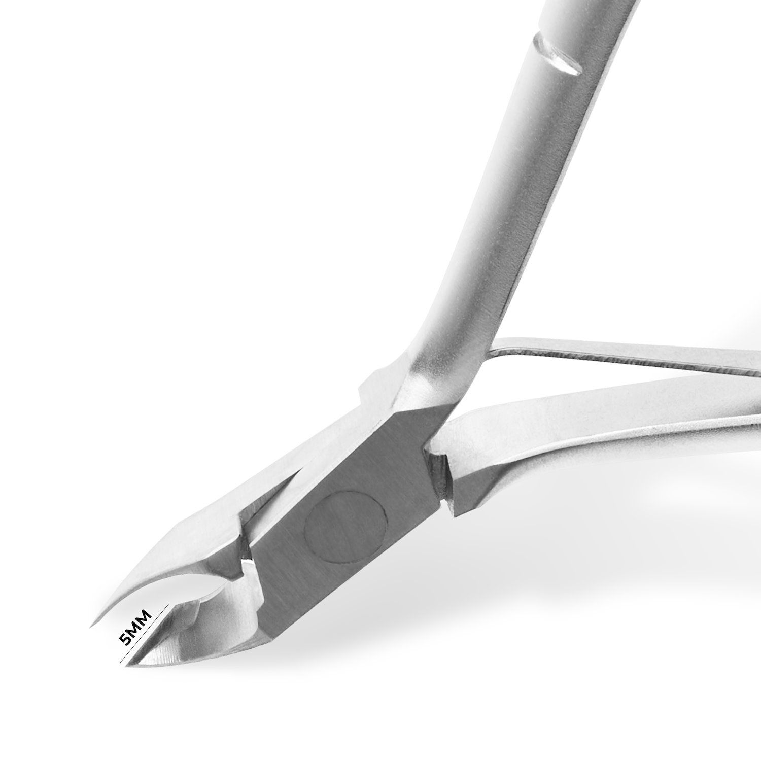 Stainless Steel Cuticle Nippers 5mm detail