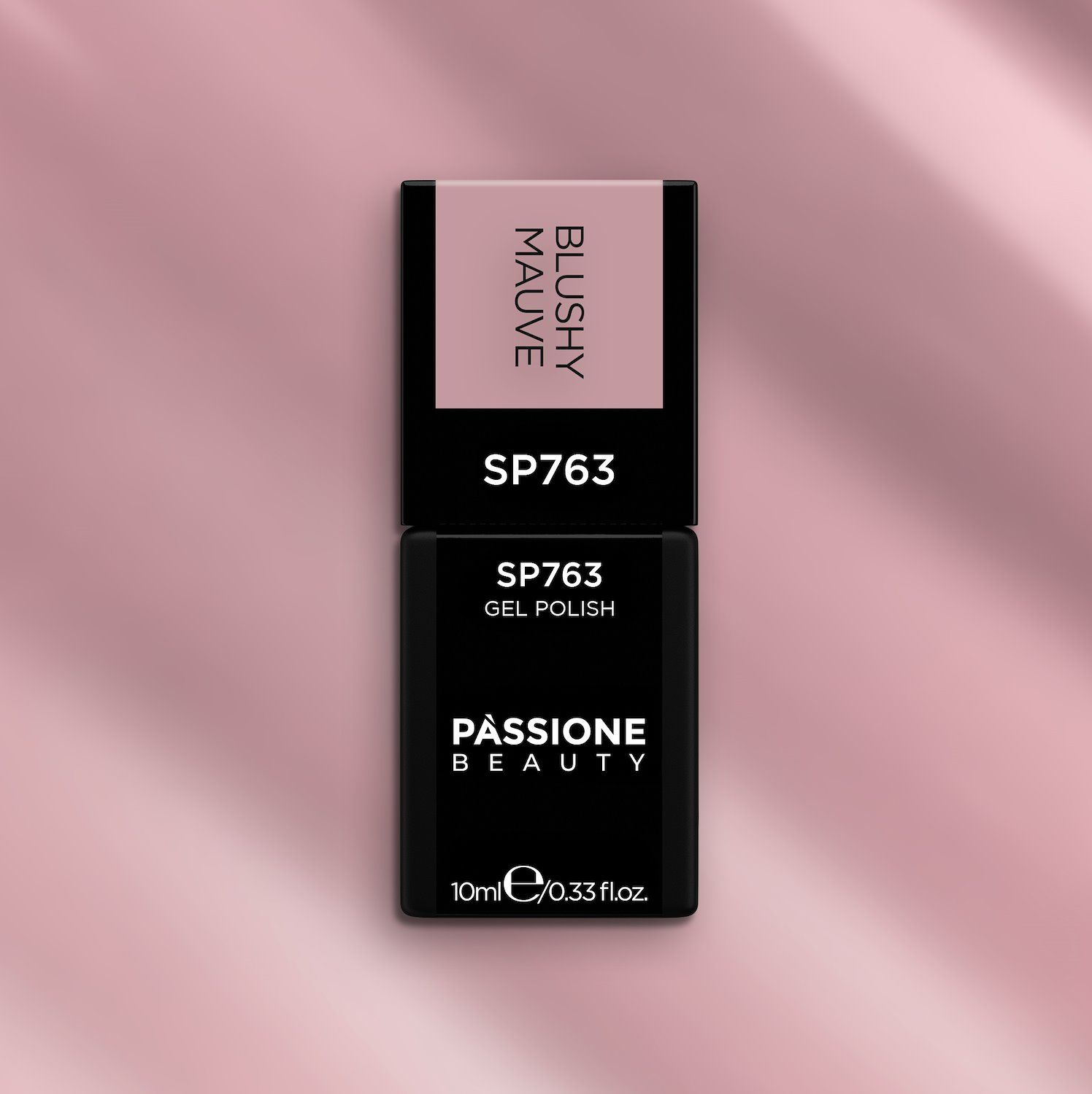 Vernis semi-permanent couleur SP763 Blushy Mauve - Vernis semi-permanent rose mauve neutre - détail 1