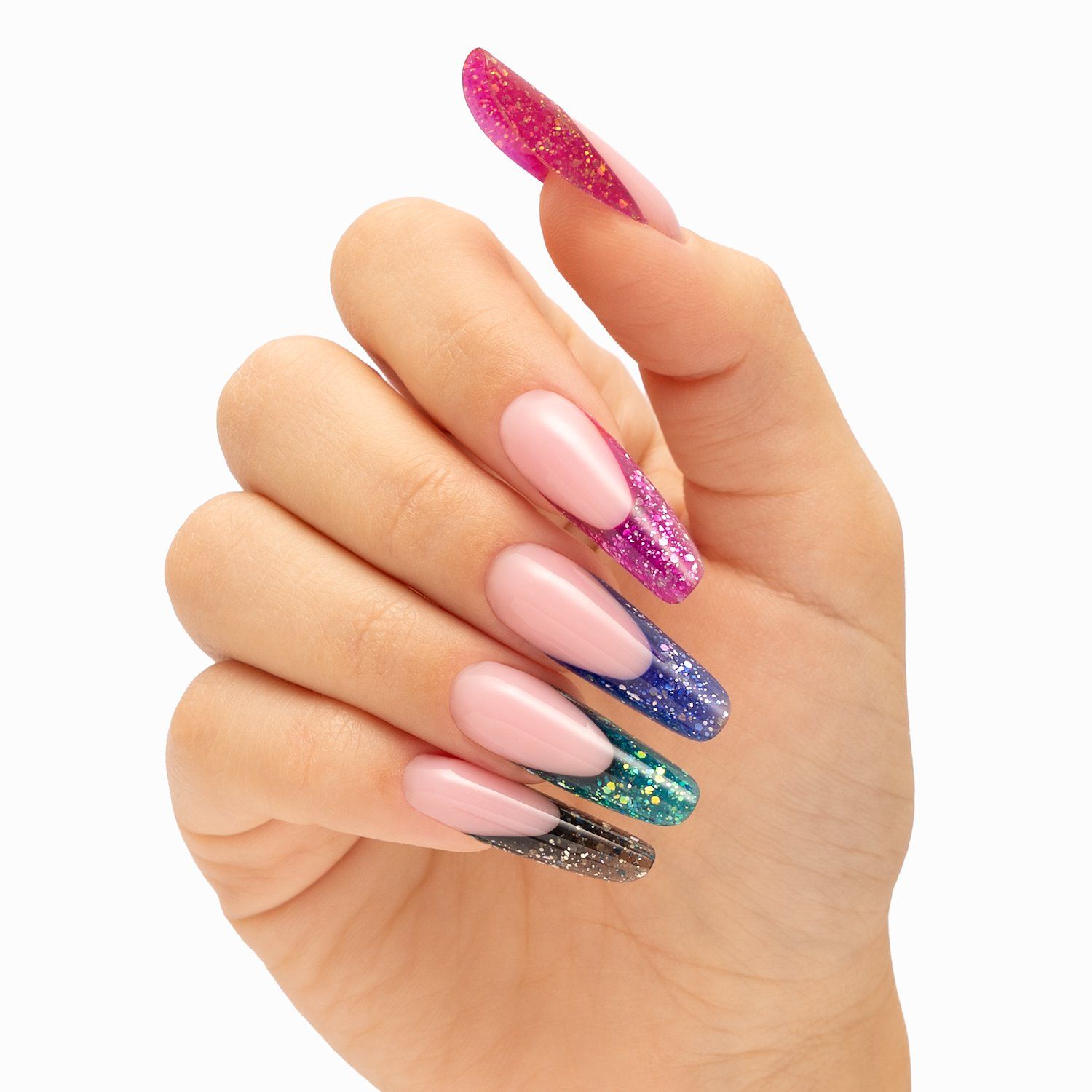 Glass Glitter Black 15ml détail