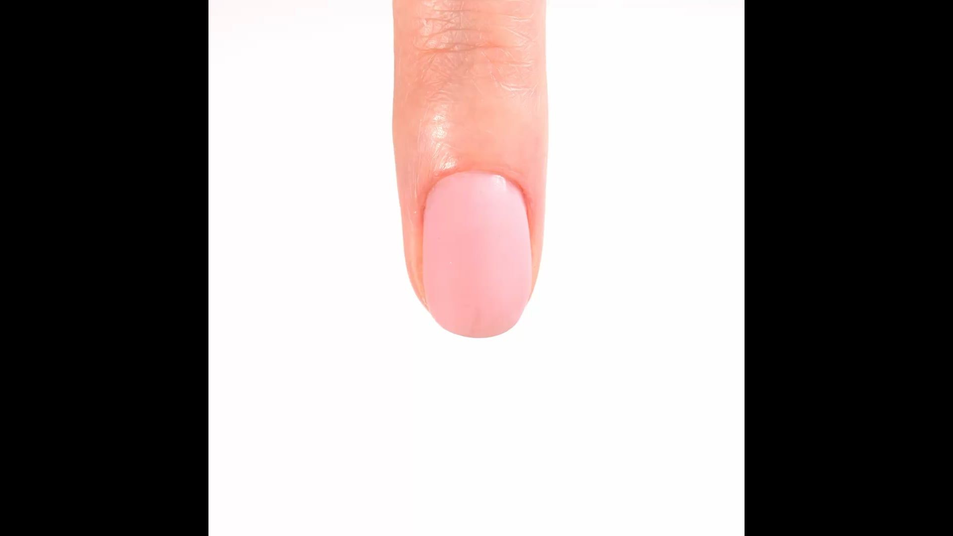 Application of Gel Nail Polish SP636 Shine Rose