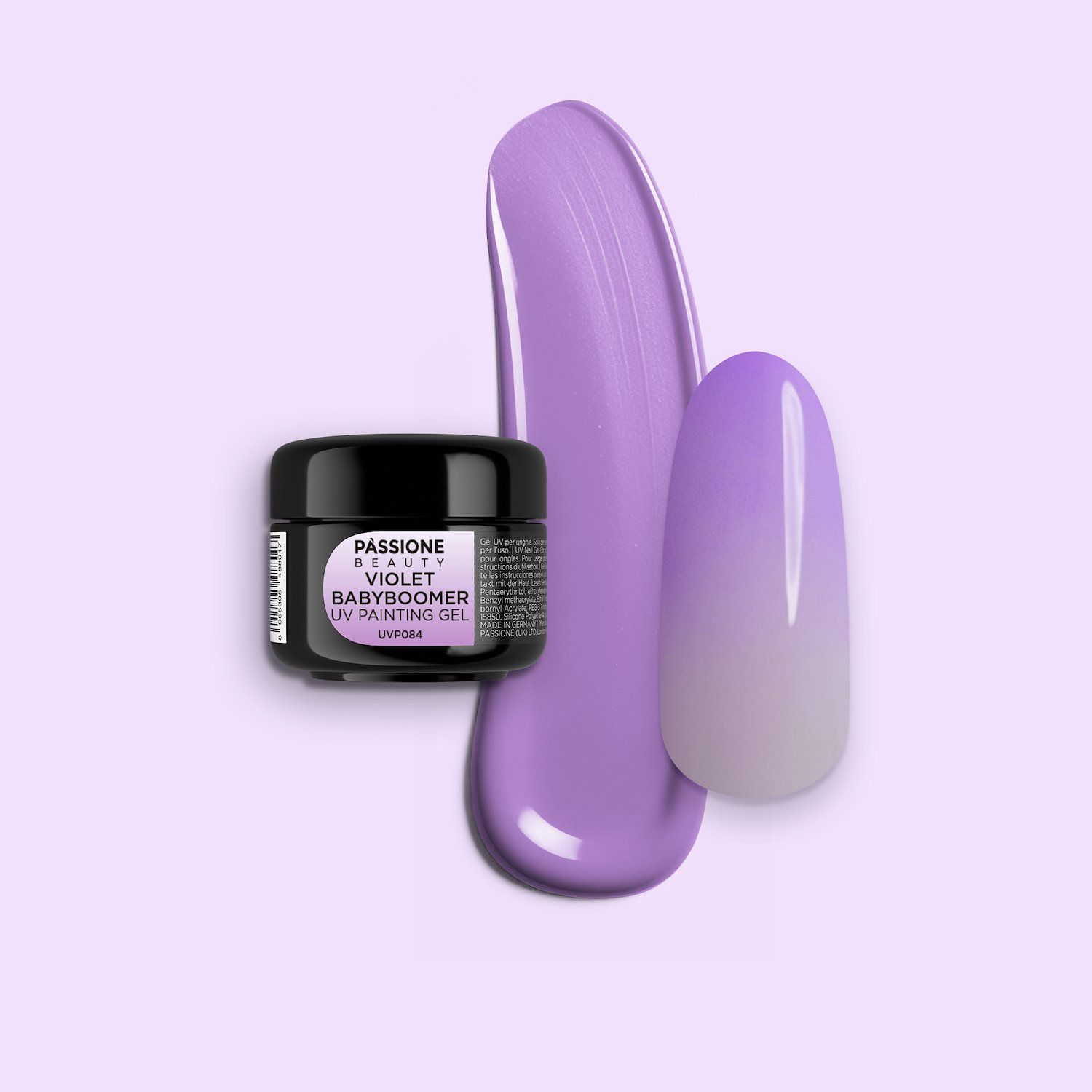 Violet Babyboomer UV Painting Gel - Babyboomer UV Painting Gel Viola 
