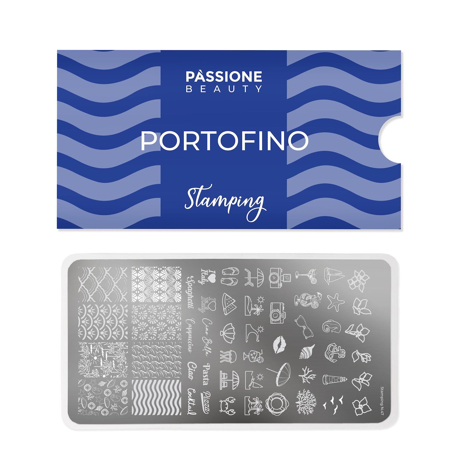 Portofino - Plaque Stamping détail