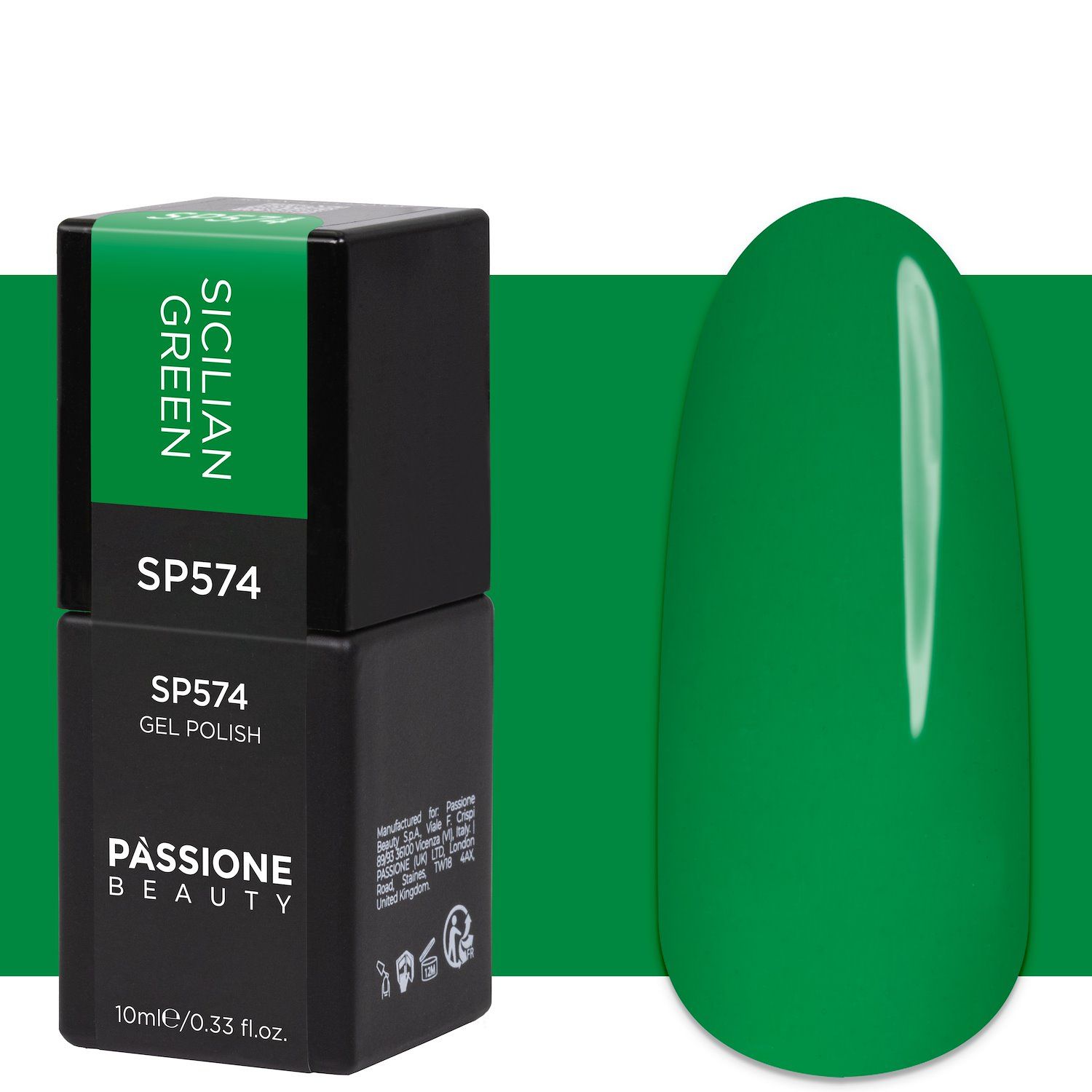 Gel Nail Polish SP574 Sicilian Green