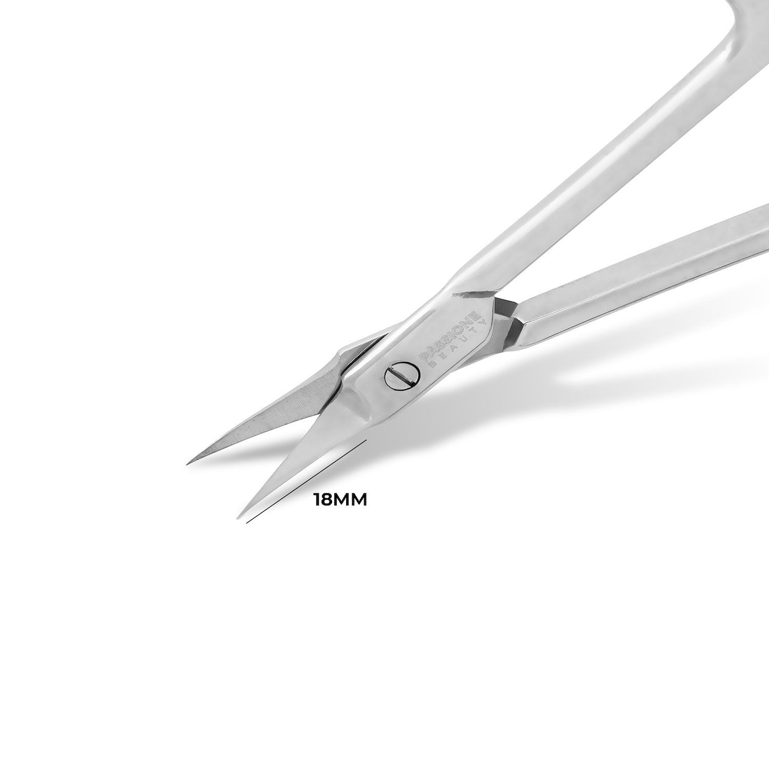 Tijeras Precision para cutículas – hoja de 18 mm detalle