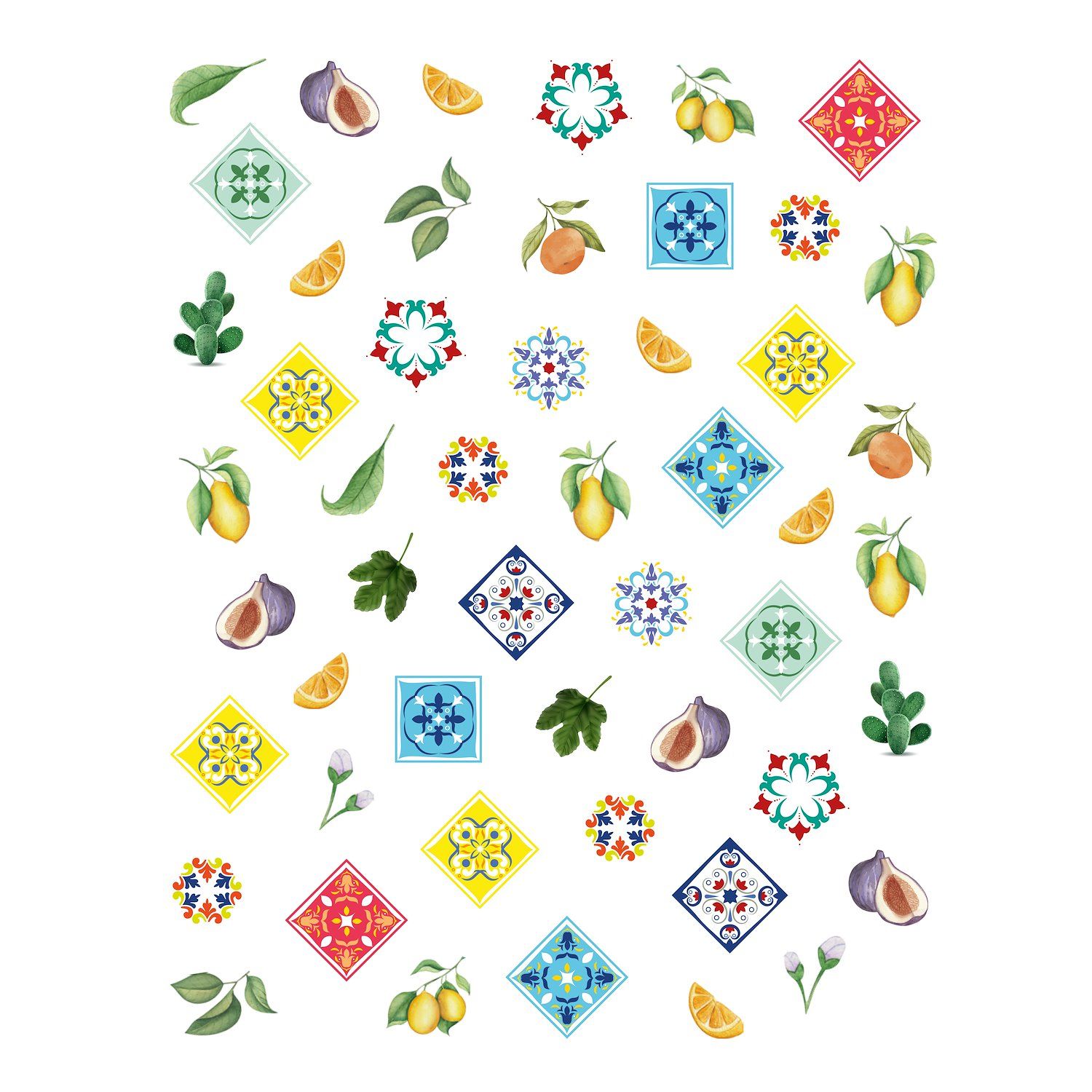 Sicily My Love - Nail Stickers detail