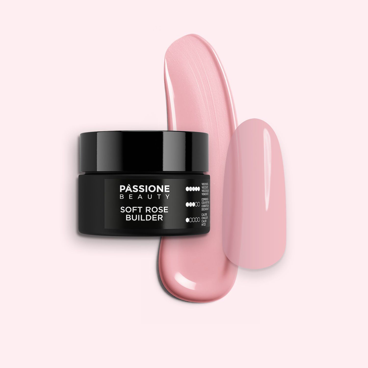 Gel constructor Soft Rose Builder - 15 ml