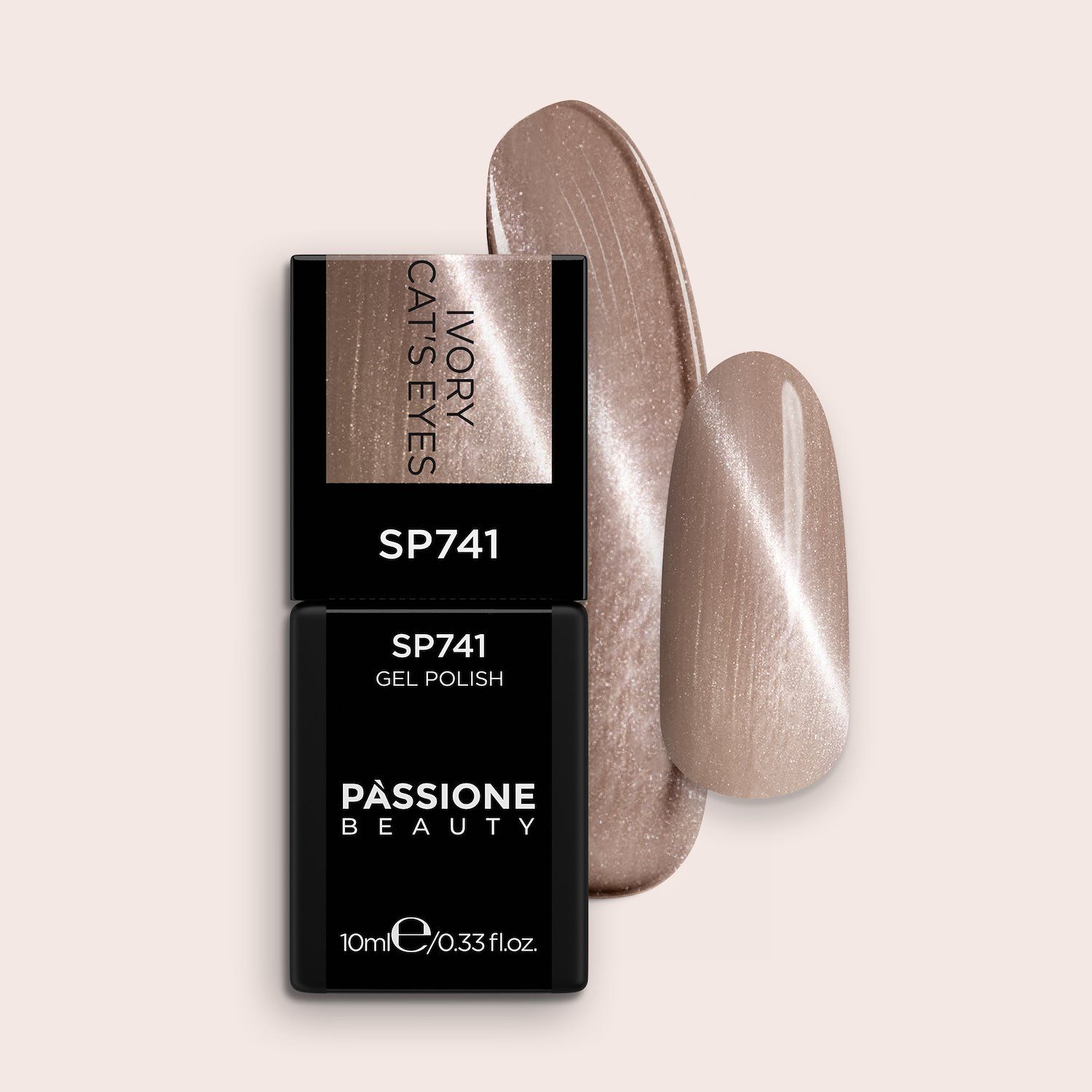 Gel Nail Polish SP741 Ivory Cat’s Eyes