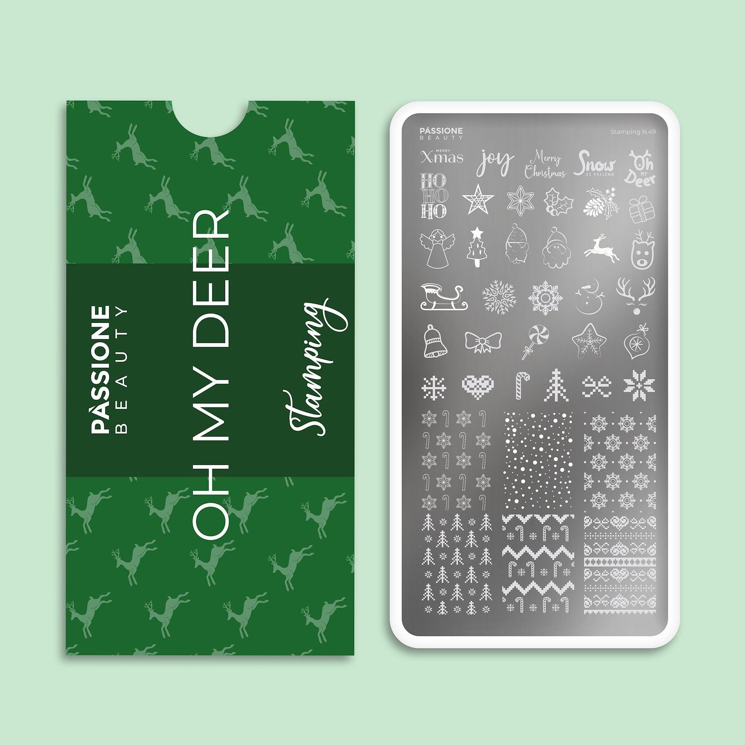 Oh My Deer – Plaque de stamping