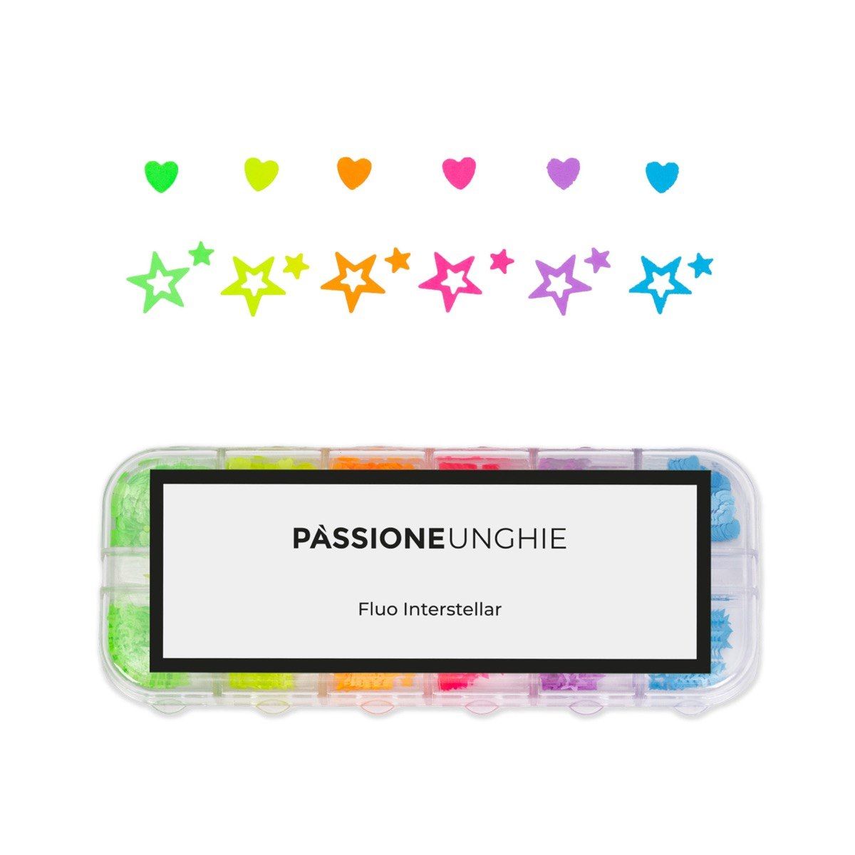 Fluo Interstellar - Nail Deco