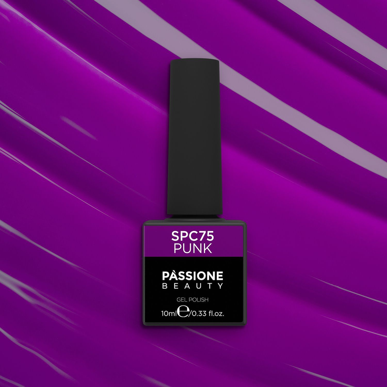 Esmalte Semipermanente EPC75 Punk - Esmalte semipermante EPC75 Punk, morado intenso - detalle 2