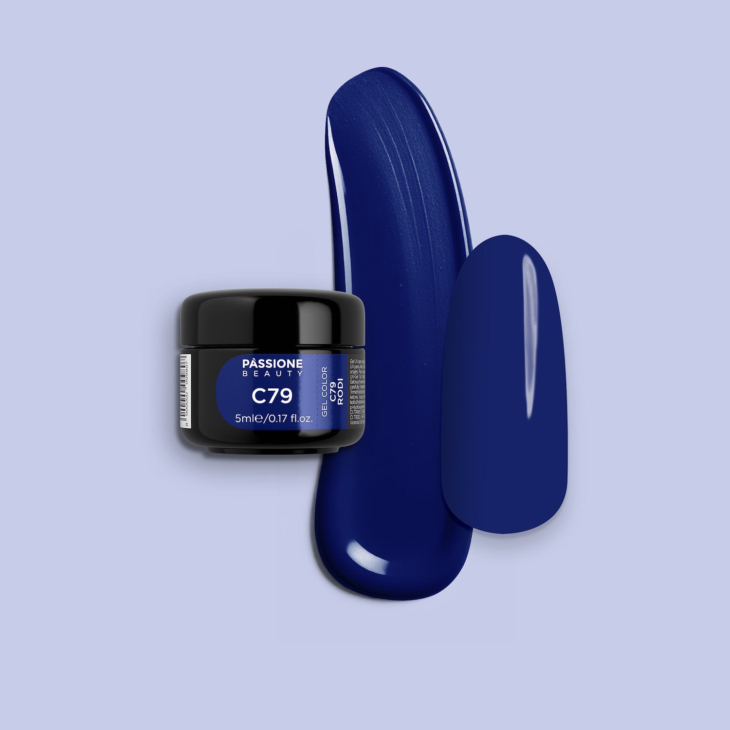 Gel Color C79 Rodi - Gel color azul marino