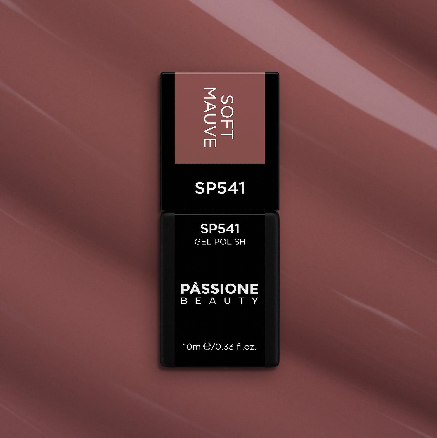 Gel Nail Polish SP541 Soft Mauve - Opaque Dove Mauve Gel Polish - detail 3