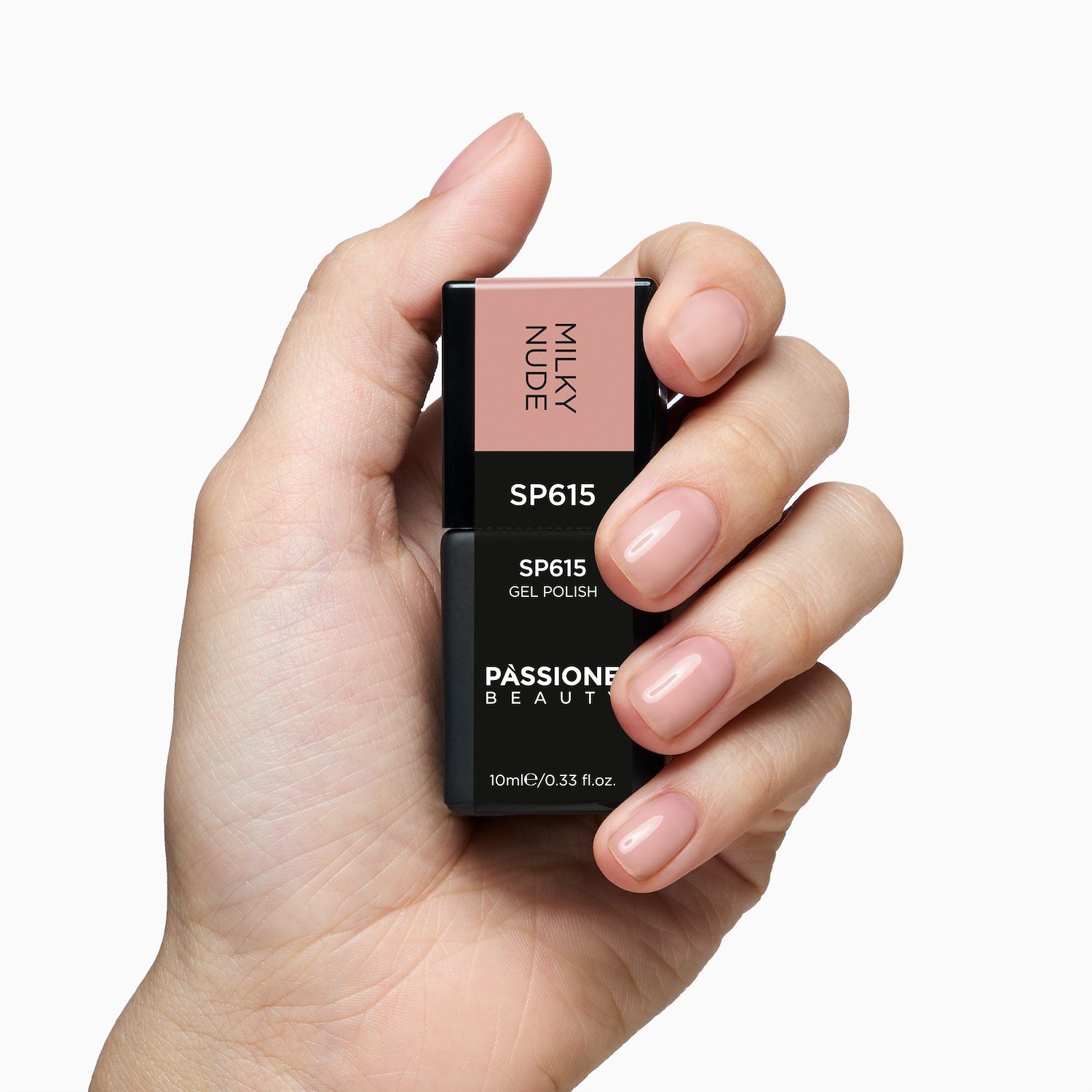 UV Nagellack SP615 Milky Nude Detail