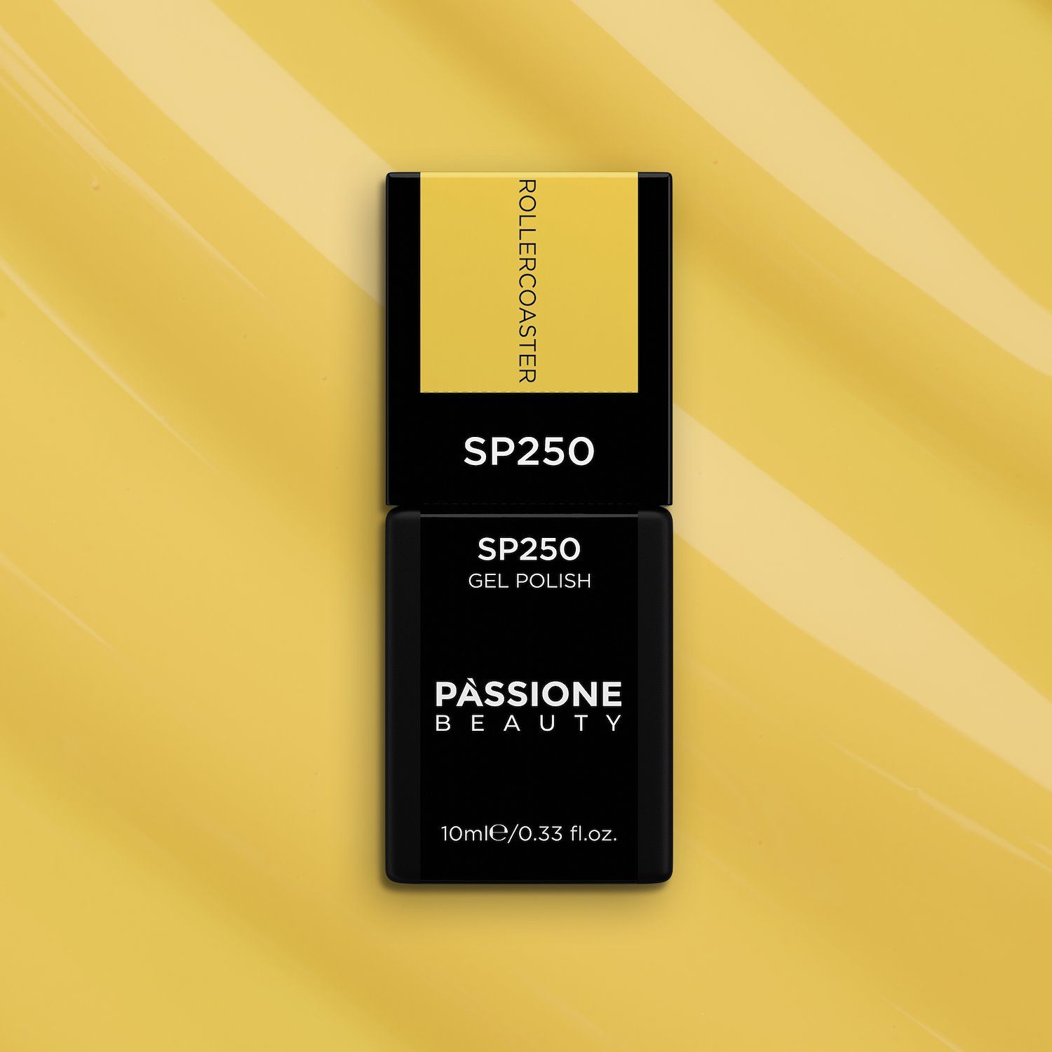 UV-Nagellack SP250 Rollercoaster - UV-Nagellack in Gelb - Detail 1