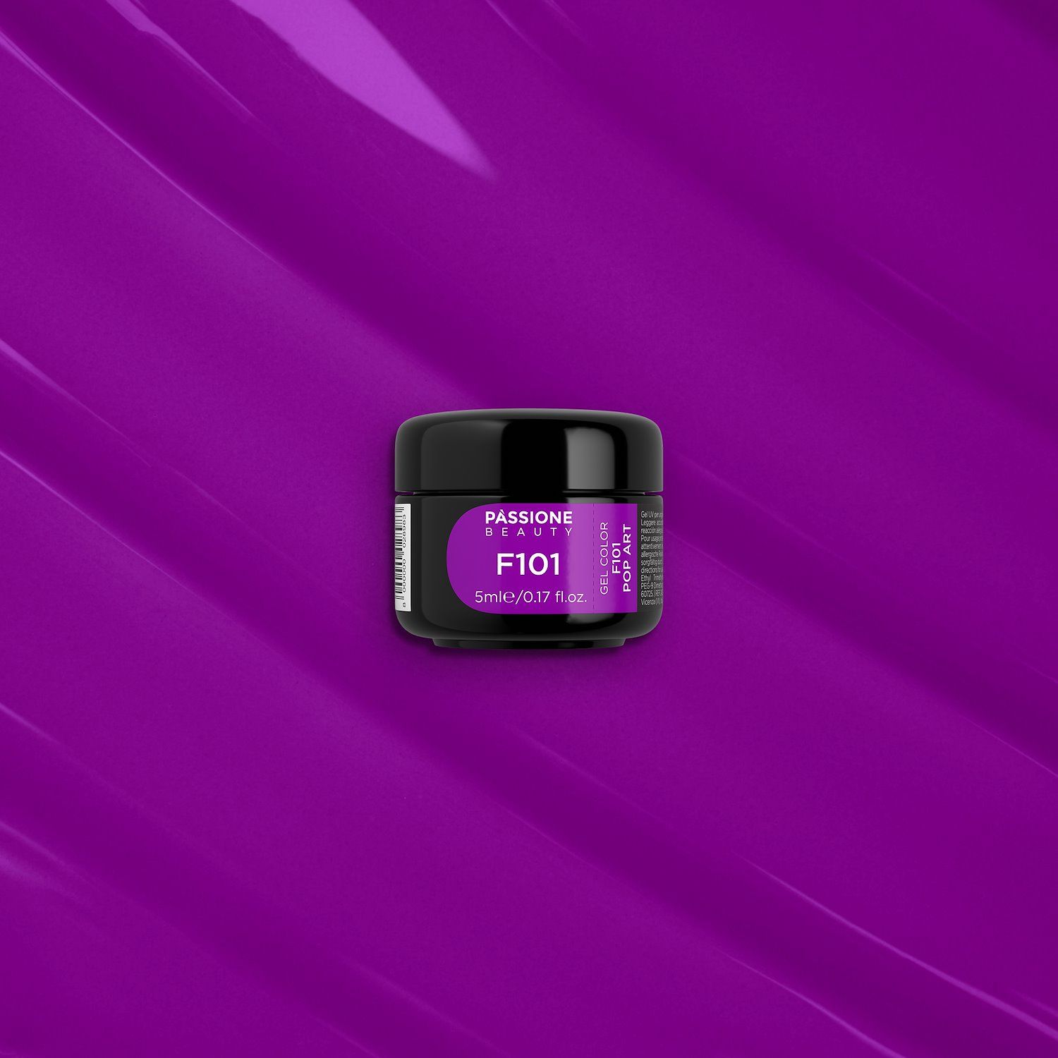 Gel Color F101 Pop Art - Gel Color autosigillante viola acceso - dettaglio 3