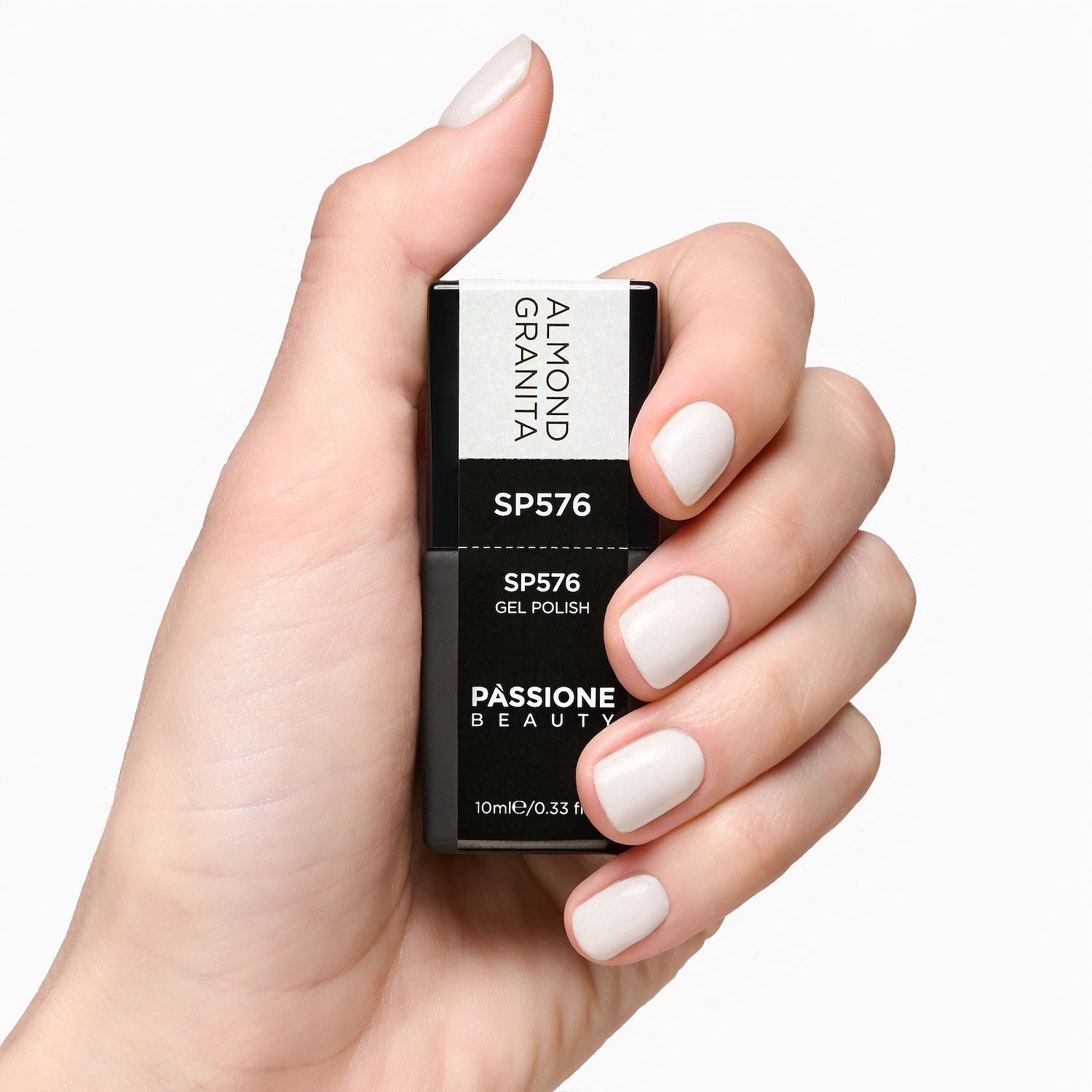 Vernis semi-permanent SP576 Almond Granita détail
