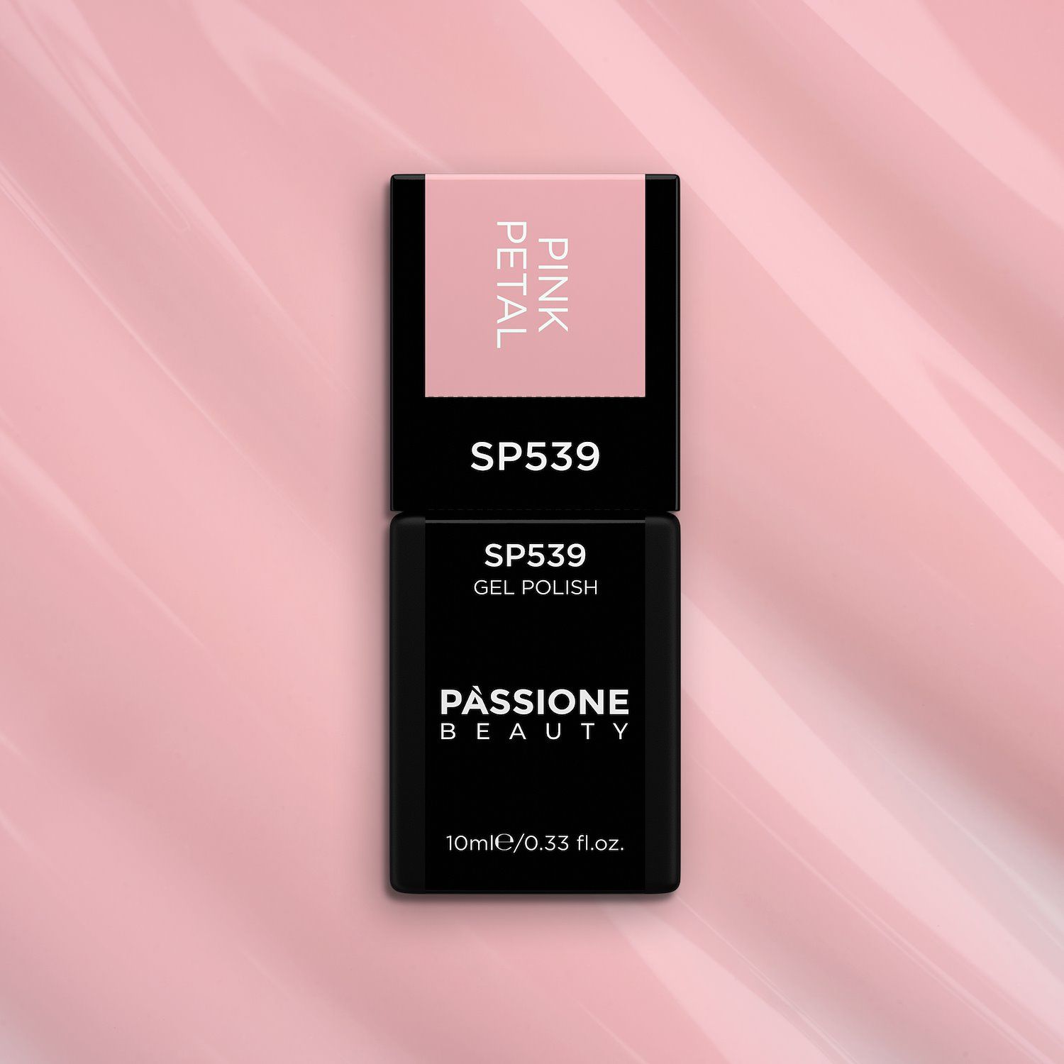 Gel Nail Polish SP539 Pink Petal - Warm Pink Gel Polish  - detail 2