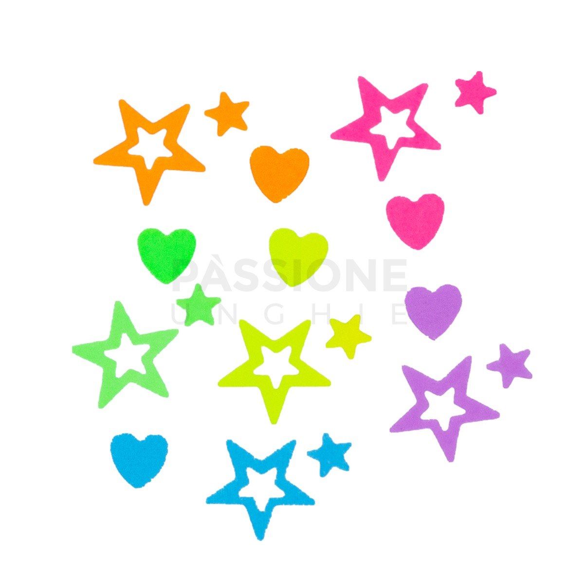 Fluo Interstellar - Nail Deco detail