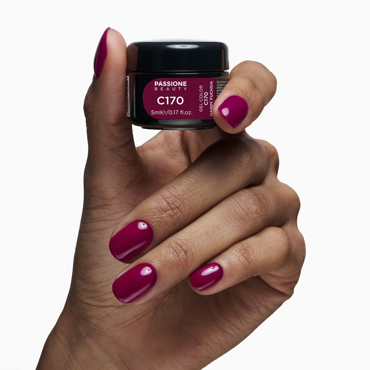 Gel Couleur C170 Hardy Fuchsia - Gel couleur fuchsia amarena - détail 3
