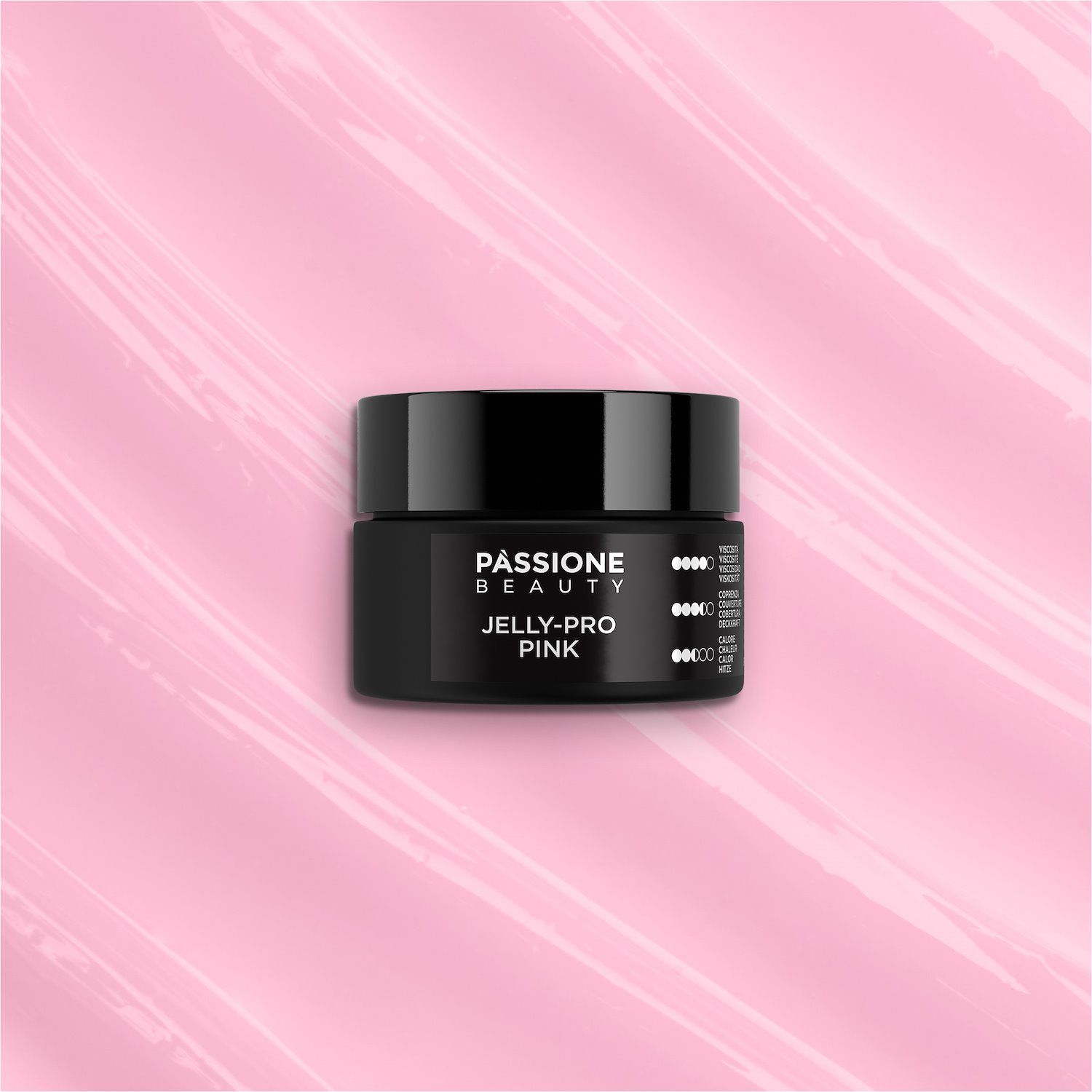 JELLY-PRO Pink 15 ml - Gel costruttore tissotropico rosa vivace - dettaglio 3