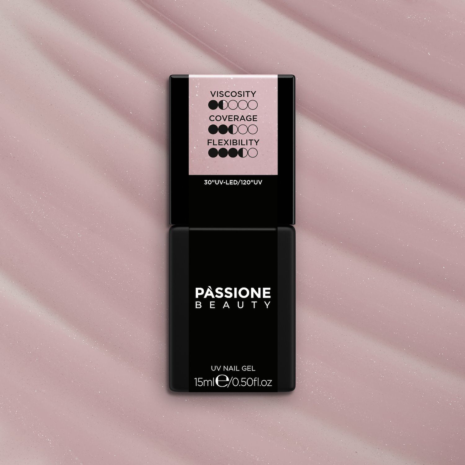 HD Base Glitter Soft Nude 15 ml dettaglio