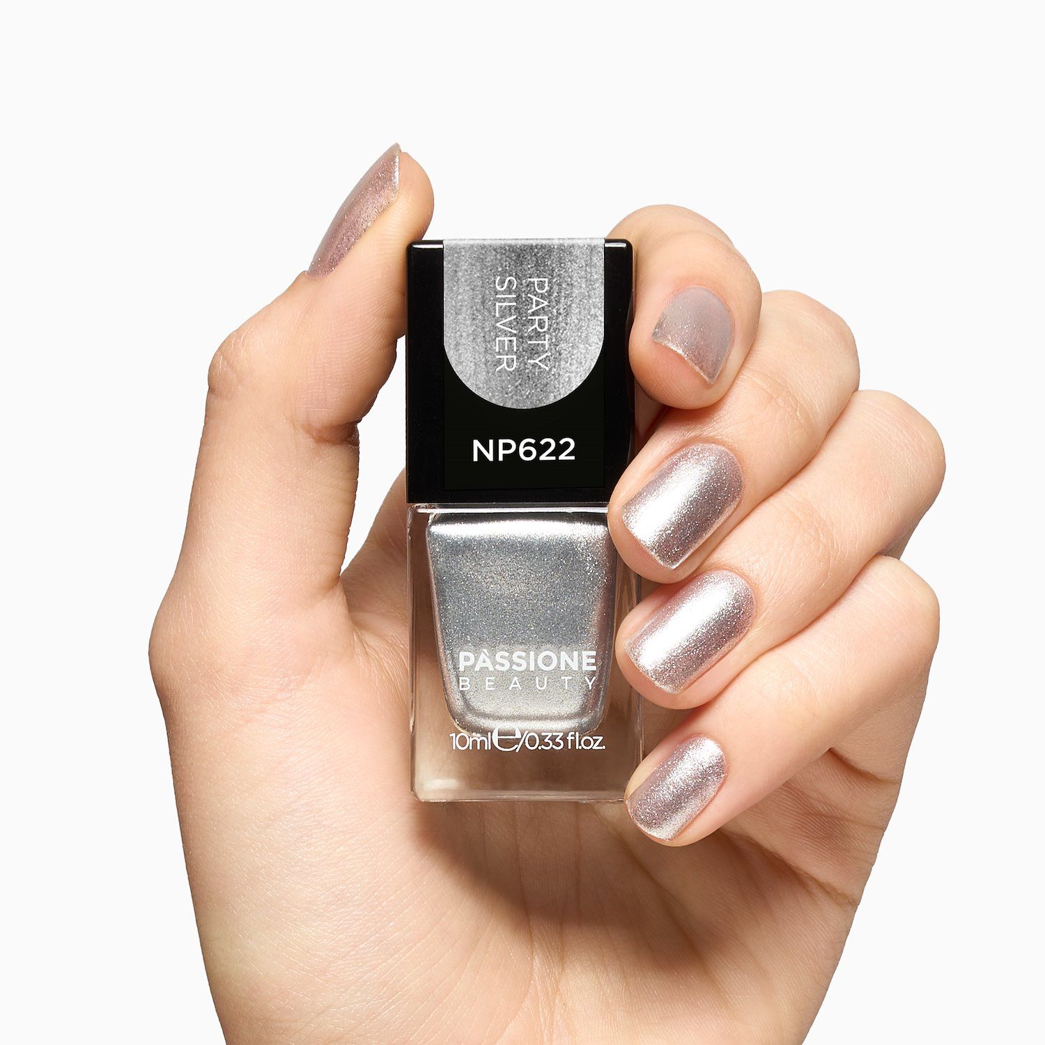 Vernis NP622 Party Silver détail