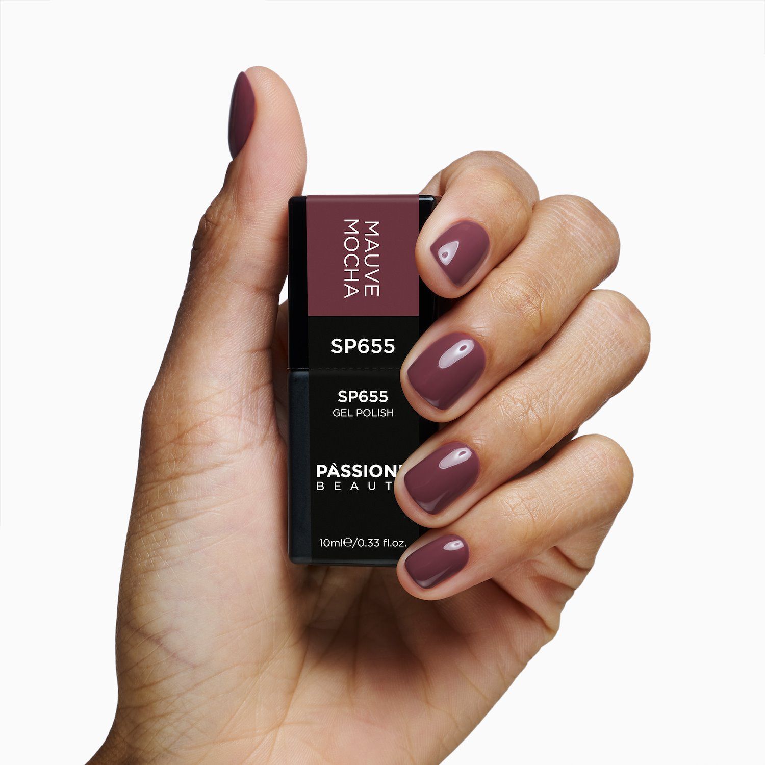 UV Nagellack  SP655 Mauve Mocha Detail