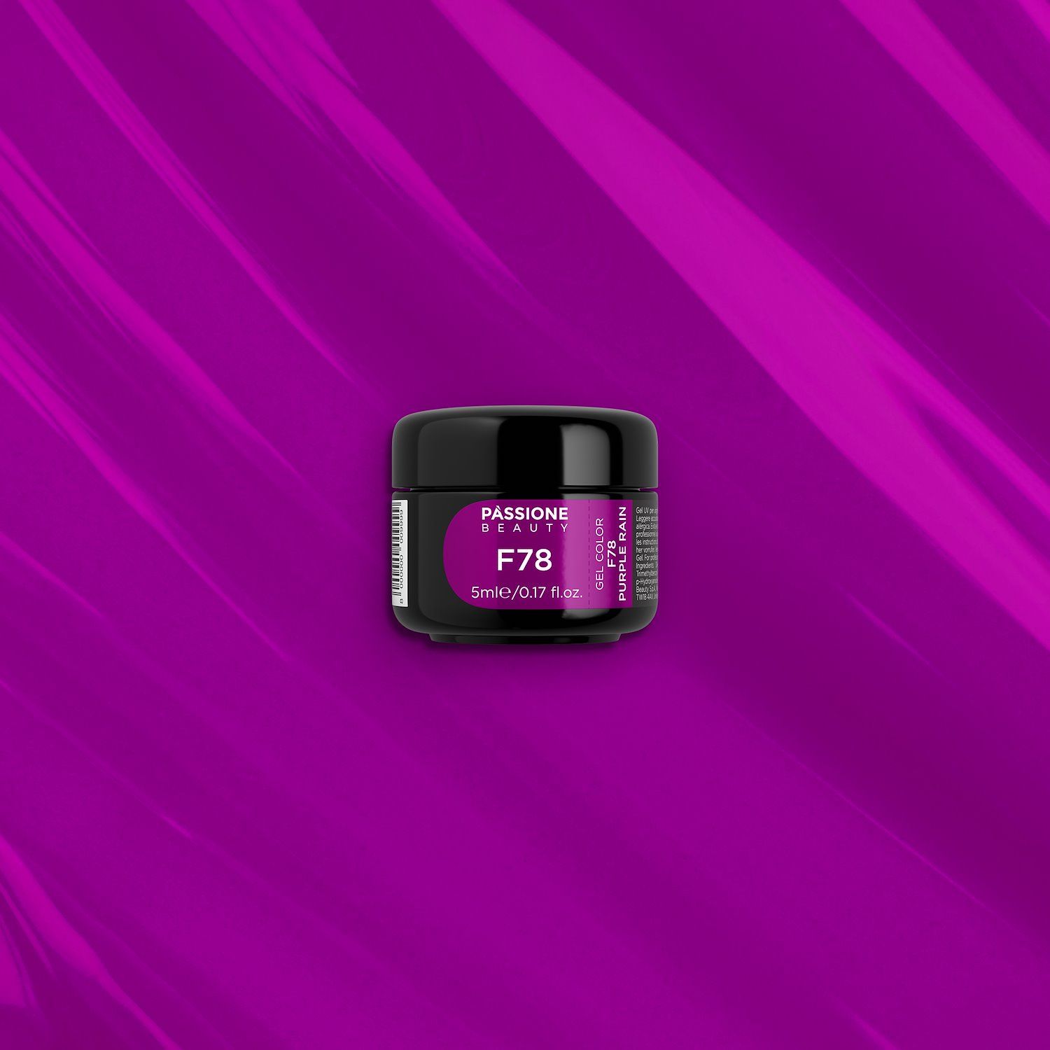 Gel color F78 Purple Rain - Gel Color autosigillante viola acceso - dettaglio 2