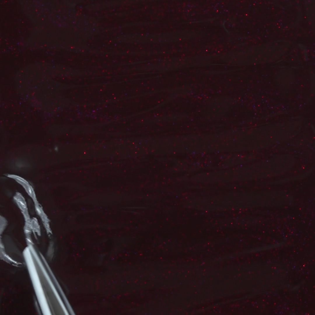 Application of Gel Nail Polish GP146 Fenty Red