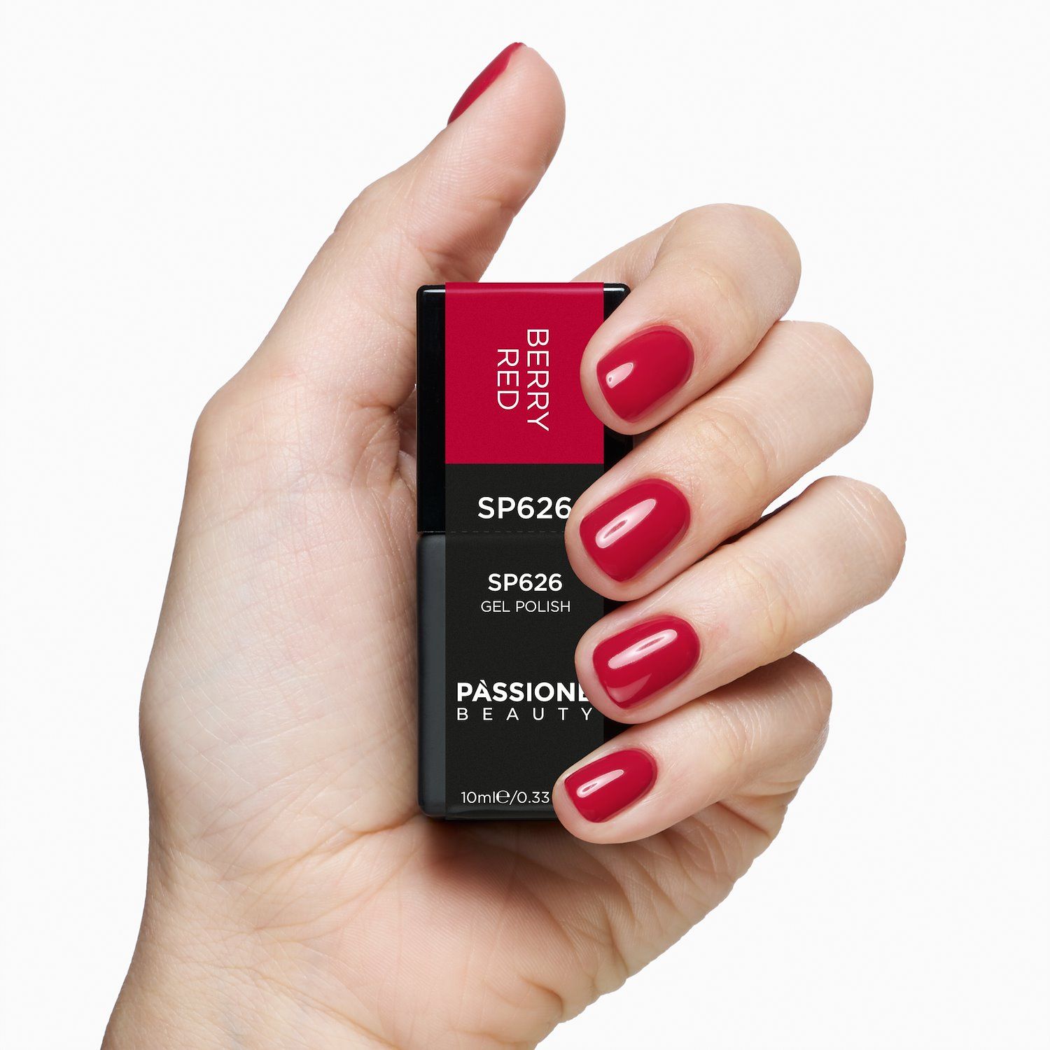 Gel Nail Polish SP626 Berry Red detail