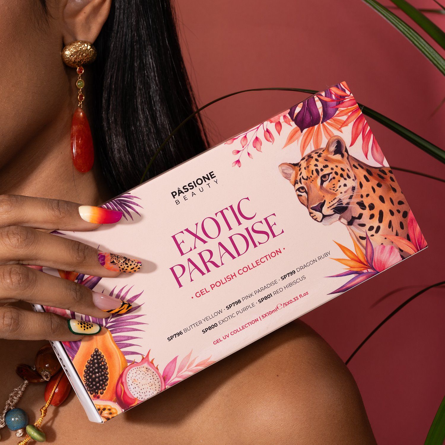 Colección Exotic Paradise - Colección de esmaltes semipermanentes - detalle 5