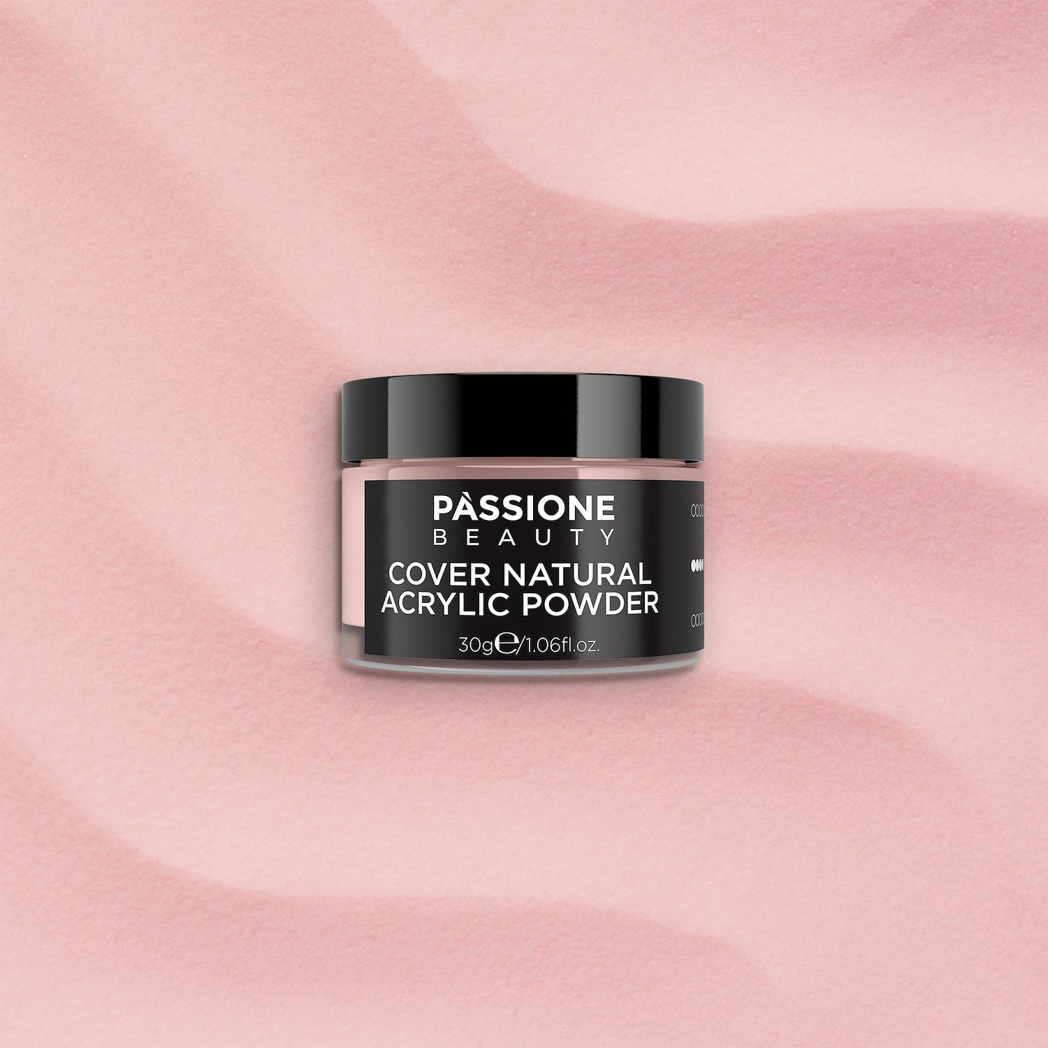 Acrylic Powder Cover Natural - Pink acrylic powder for nail sculpting - detail 2