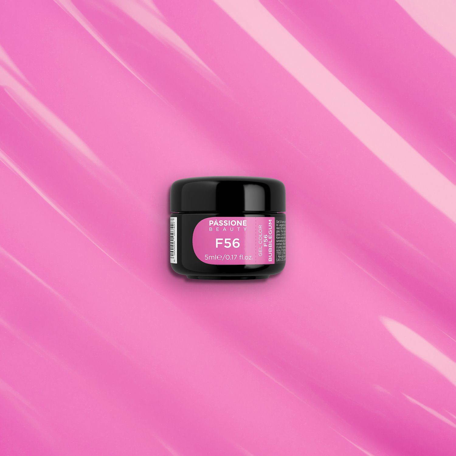 Gel color F56 Bubblegum - Gel Color autosigillante rosa scuro - dettaglio 2