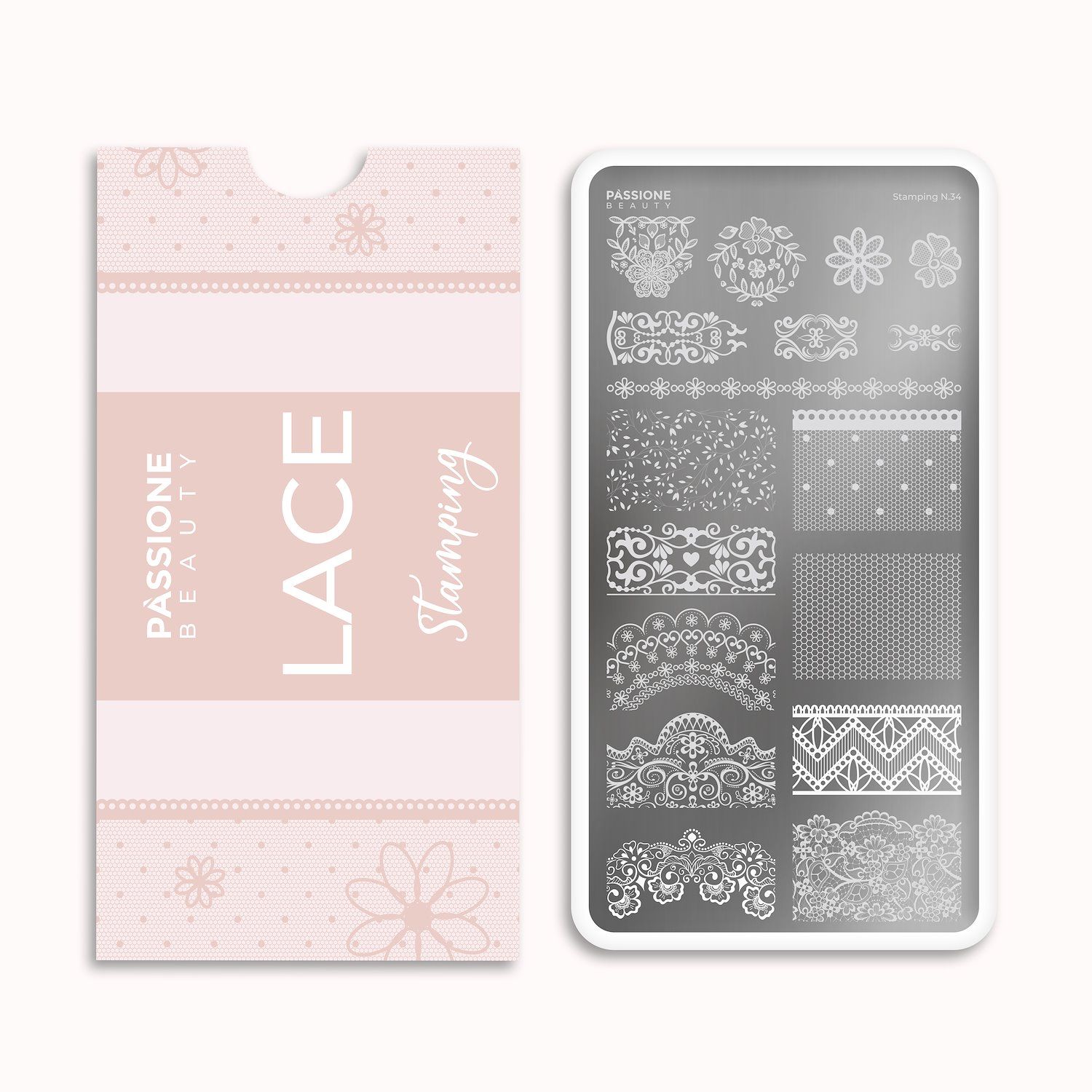 Lace – Stamping Plate