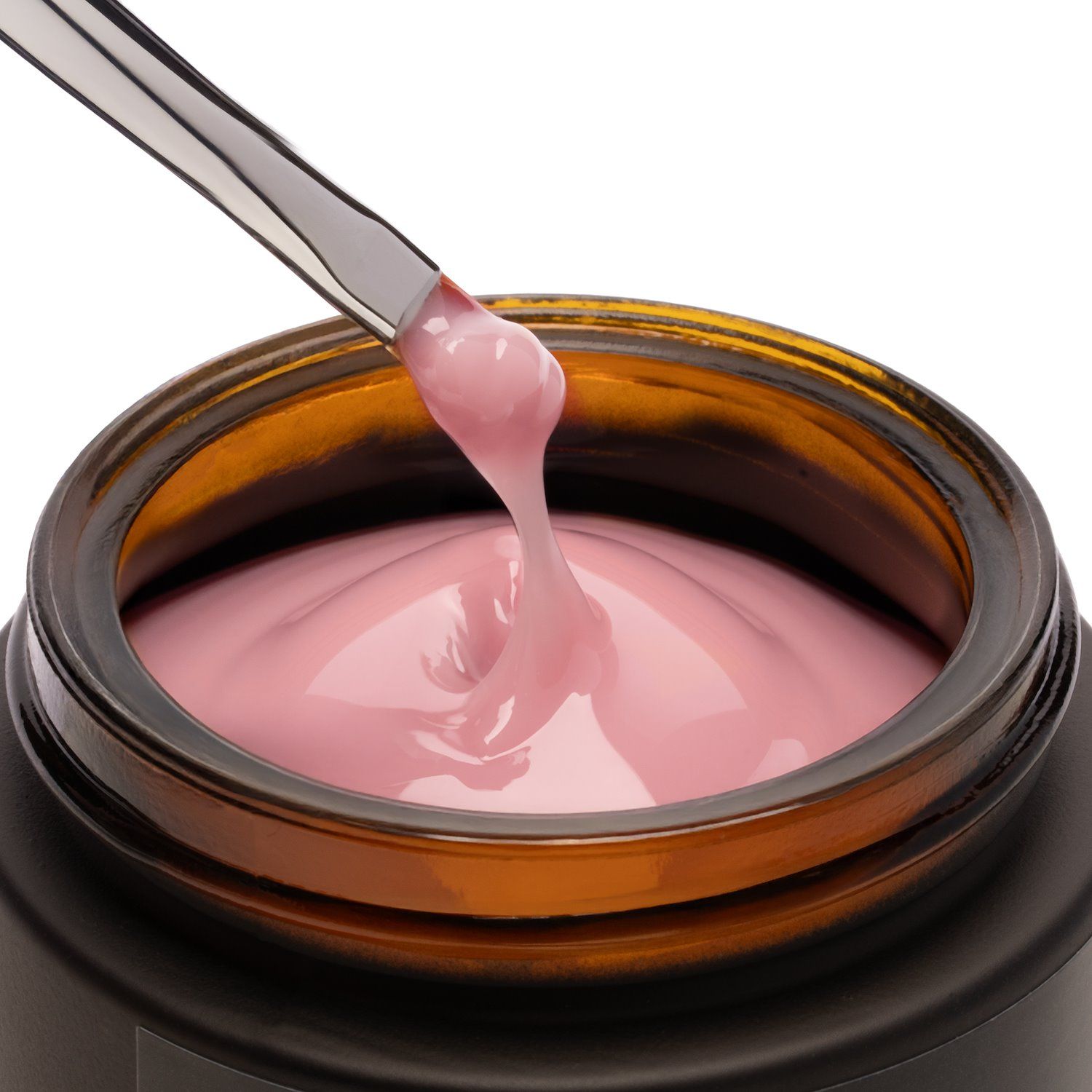 JELLY-PRO Rose 50ml - Thixotropic Natural Pink Builder Gel - detail 4