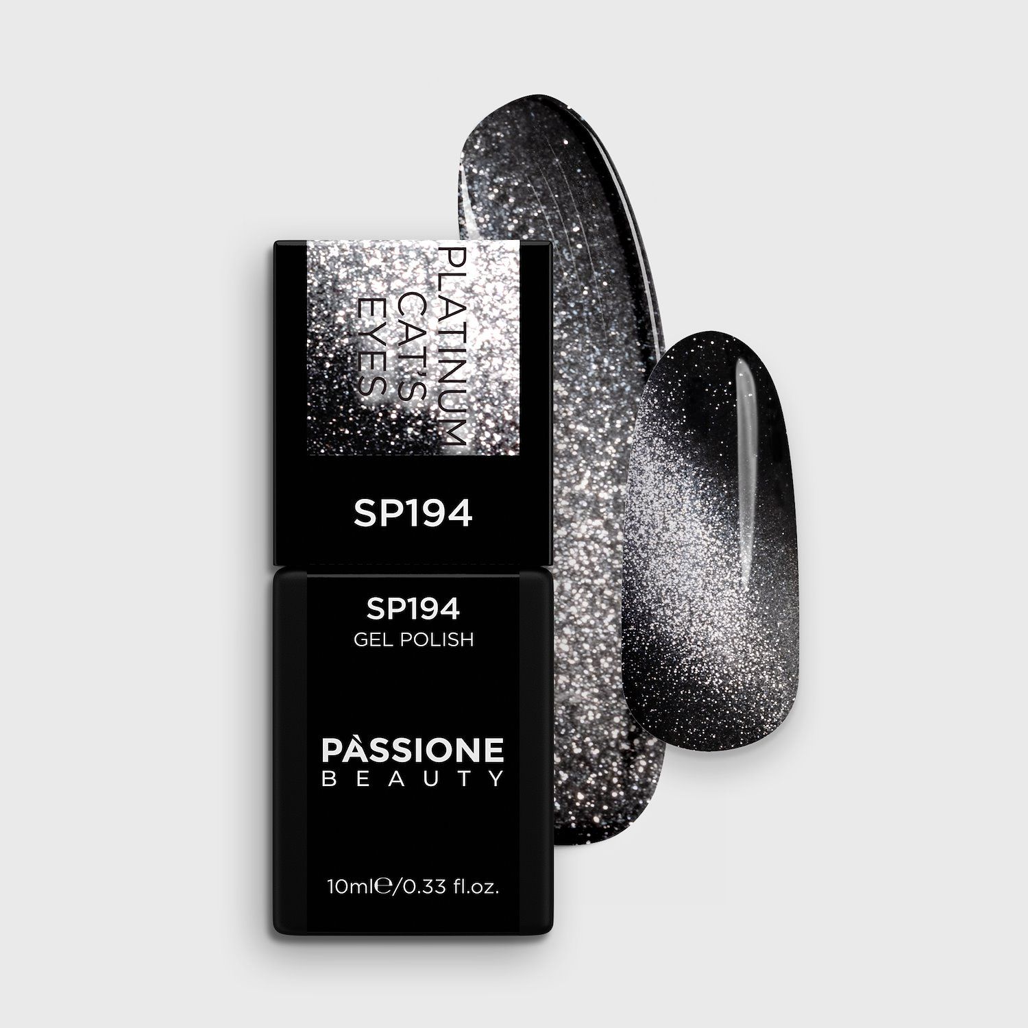 UV Nagellack NL194 Platinum Cat's Eyes